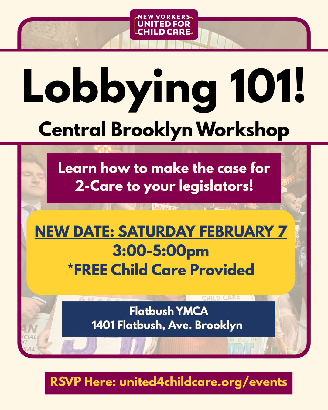 Central Brooklyn Advocacy Workshop: How to Lobby 101