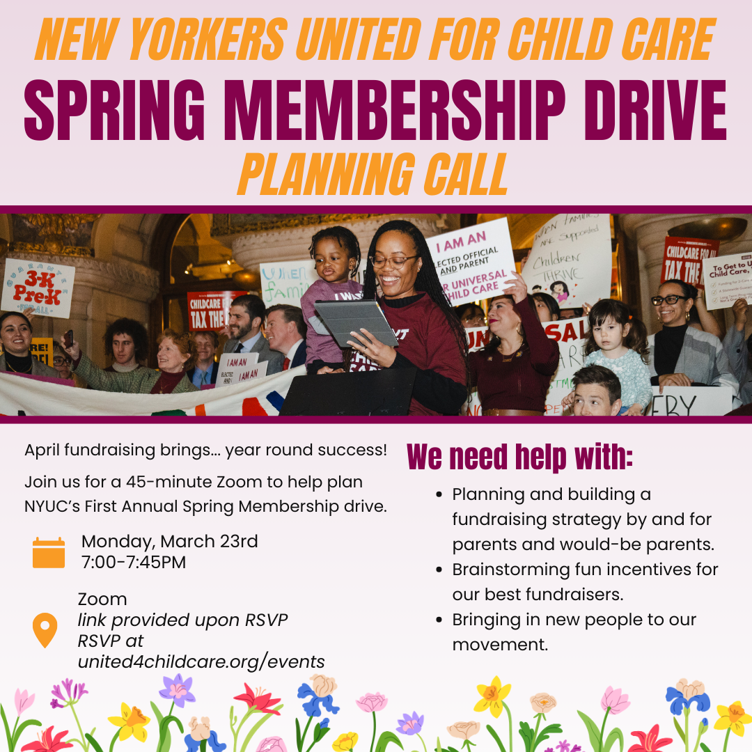Spring Membership Drive Planning Call