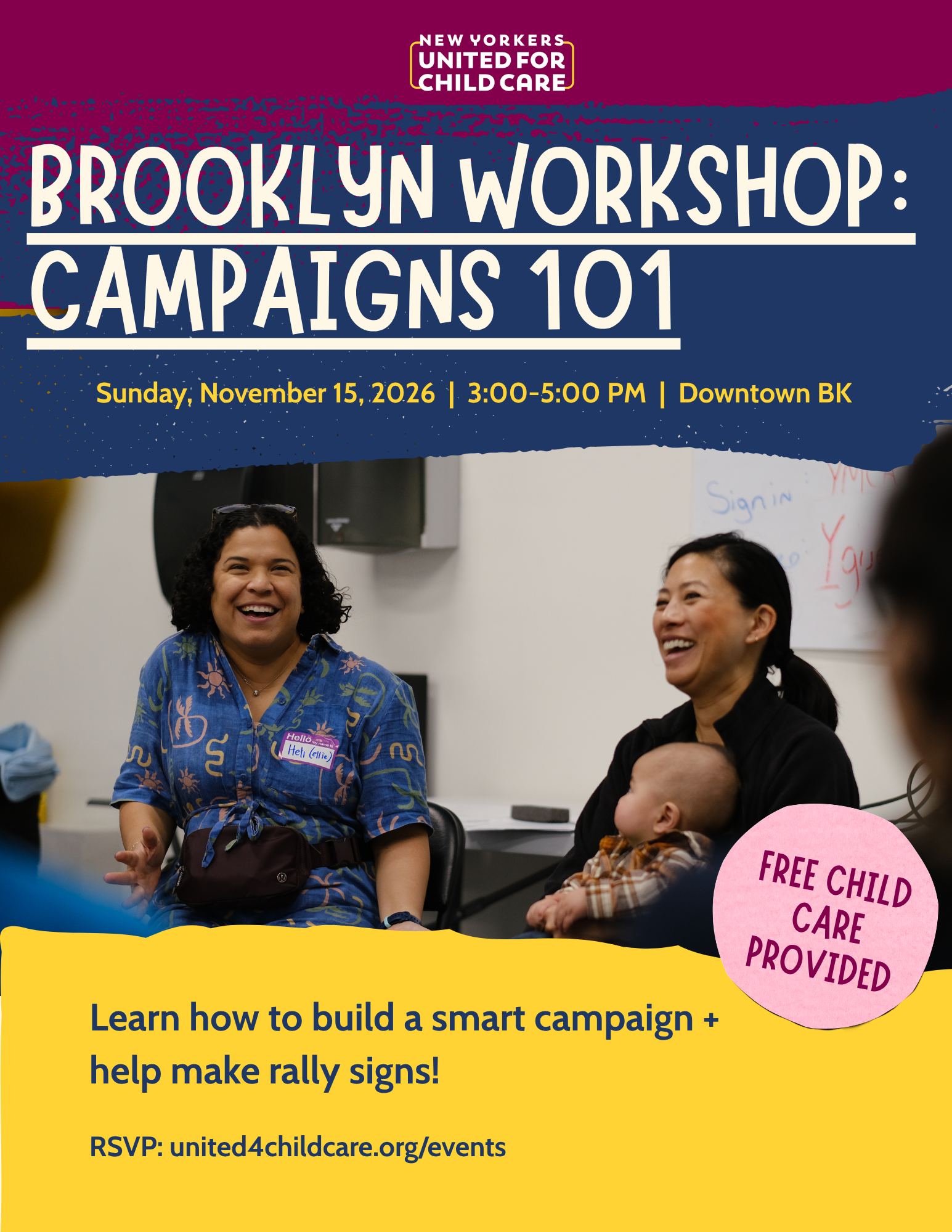 Brooklyn Workshop: Campaigns 101