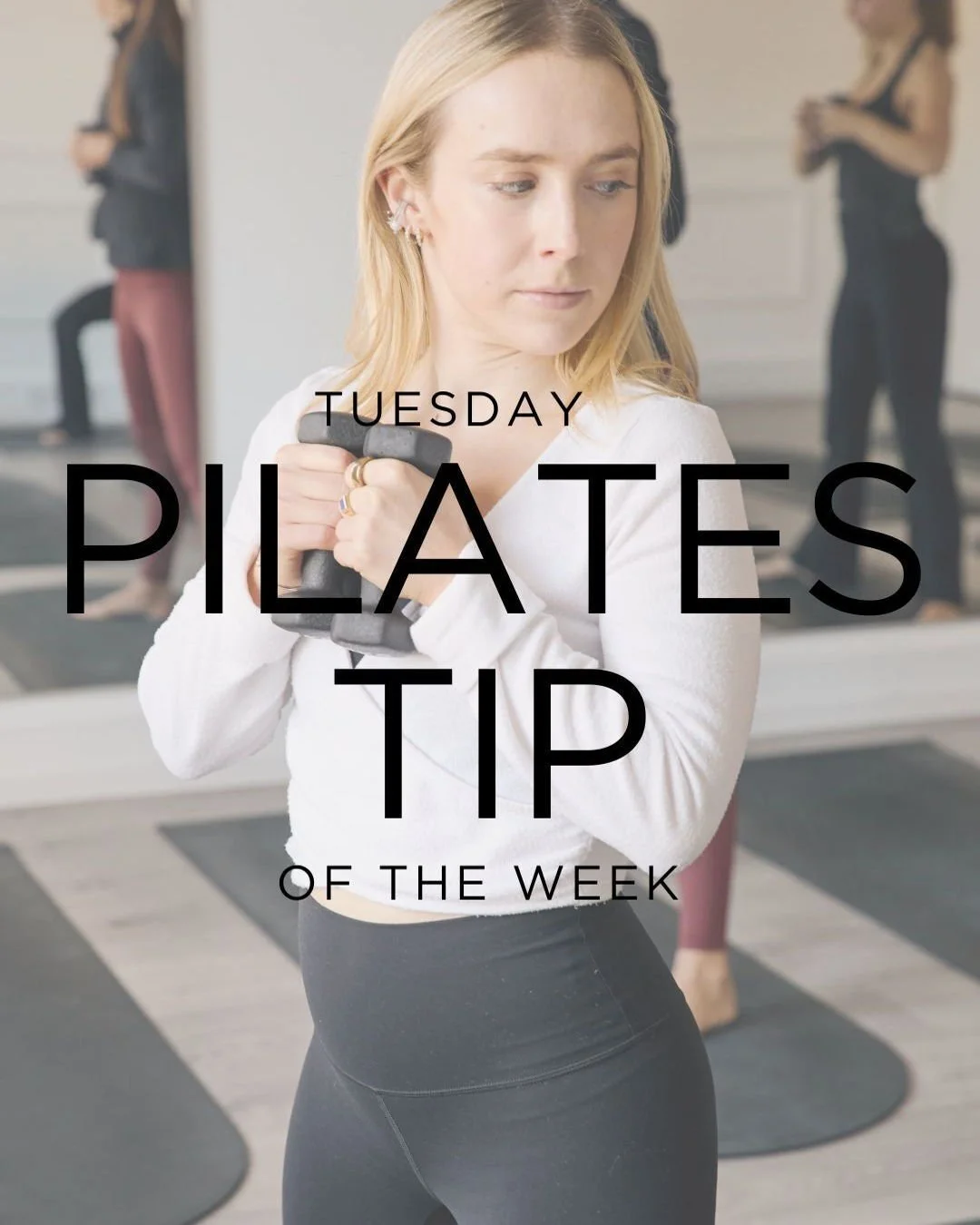 Tuesday Pilates Tip! Turns out slower is stronger 🤍 💪 
.
.
.
#pilates #workout #wellness #fitness #pilatestips #wellnessera #health