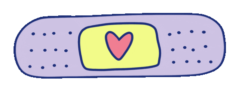 Heart Heal Sticker pansement sticker giphy