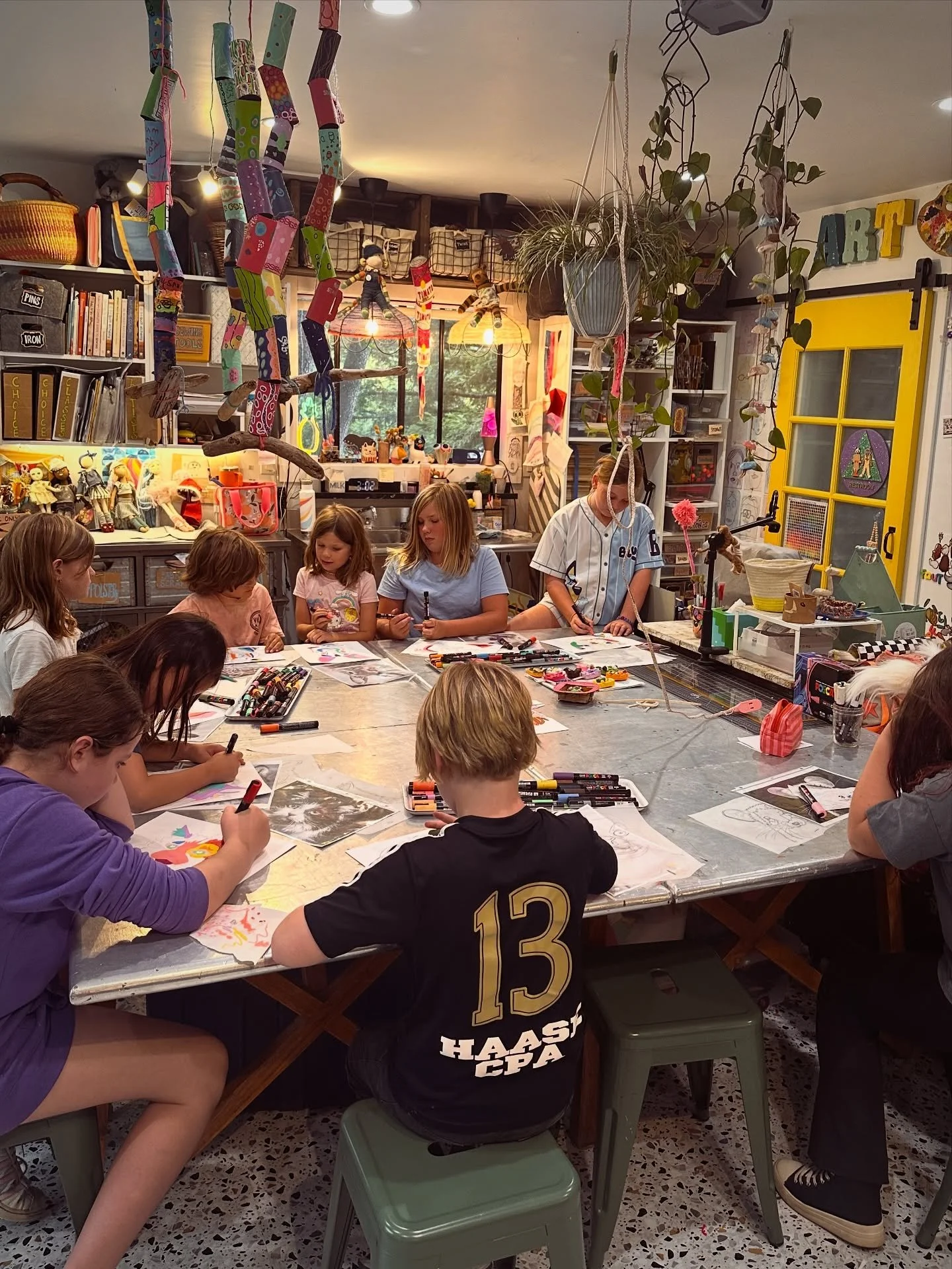 Settling into fall classes.  And we are busy bees! 🐝