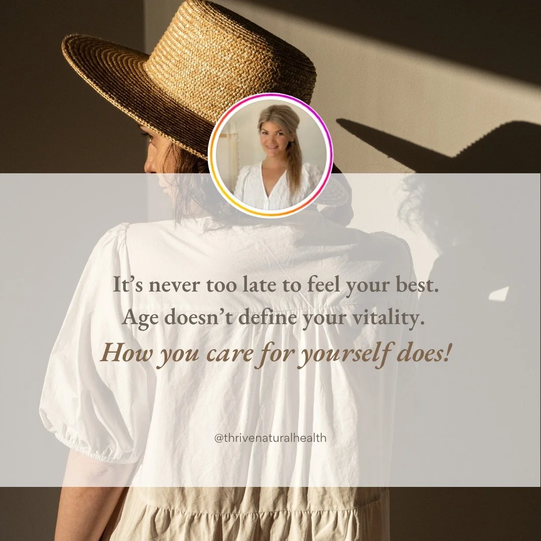 It&rsquo;s never too late to feel your best.
Whether you&rsquo;re in your 30s, 40s, 50s or beyond &mdash; your body can bounce back, rebuild, and thrive with the right care.

It&rsquo;s never &ldquo;too late.&rdquo;
Age doesn&rsquo;t define your vita