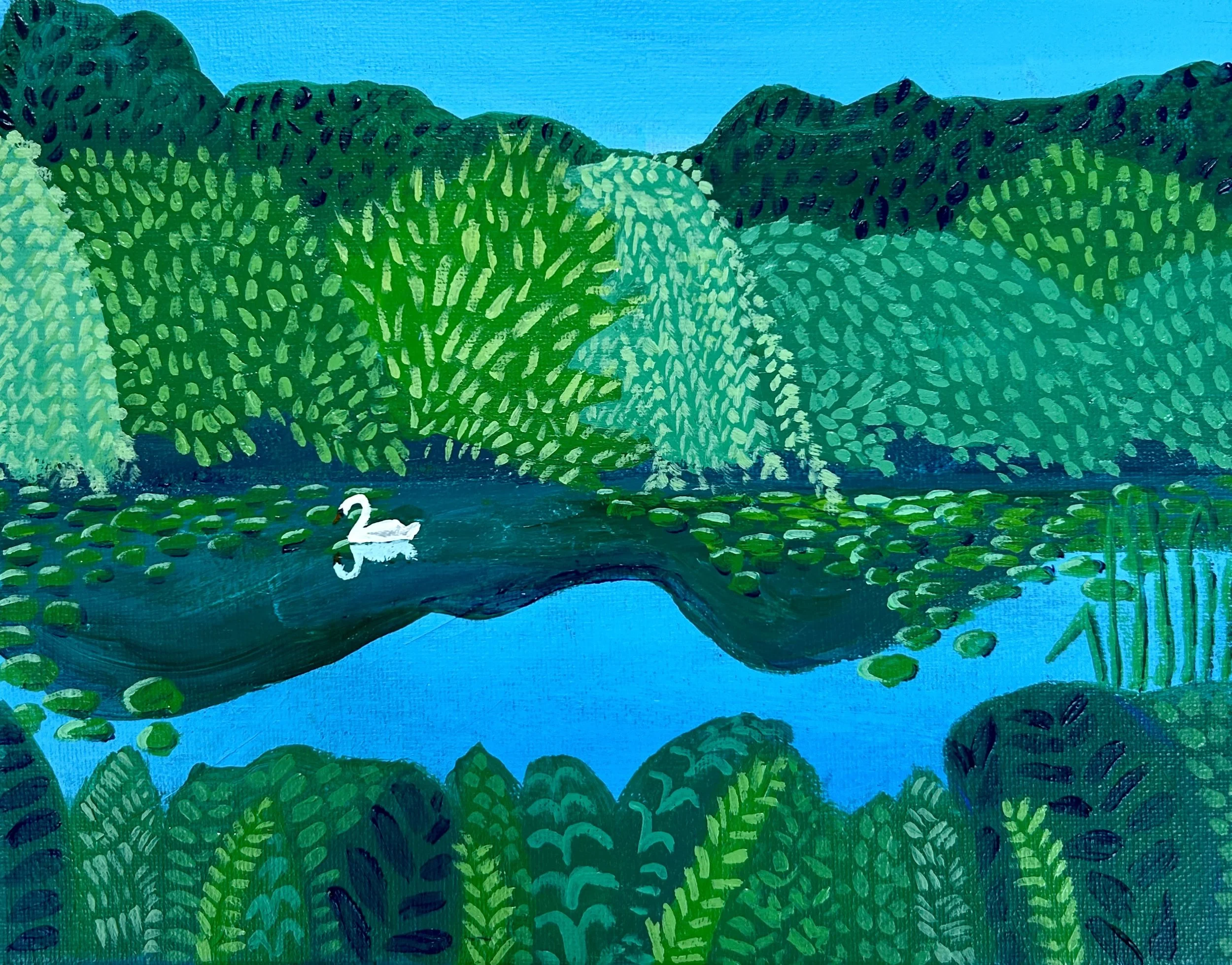 Acrylic on canvas 11x8"
