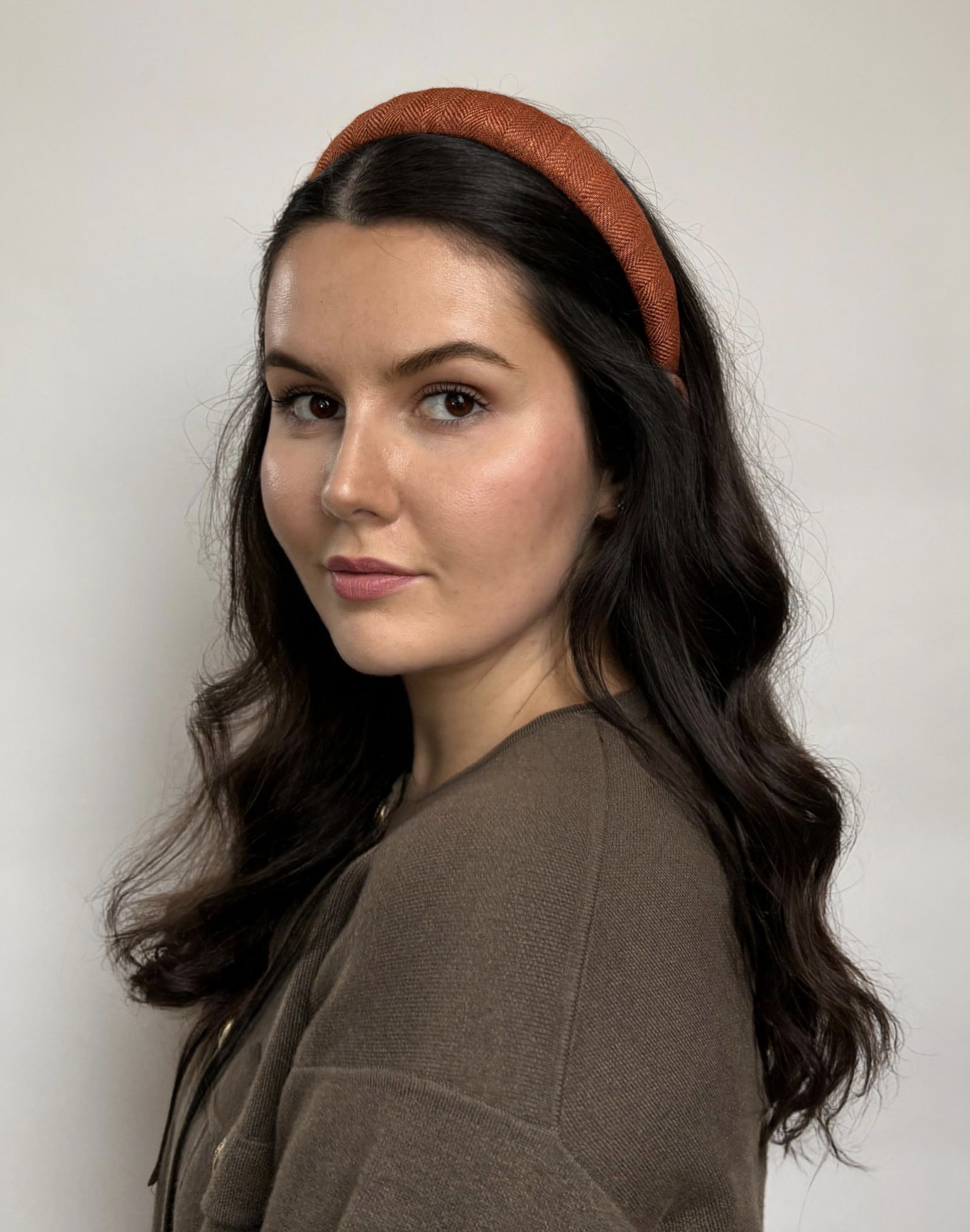 ‘Pumpkin Patch’ Tweed Hairband