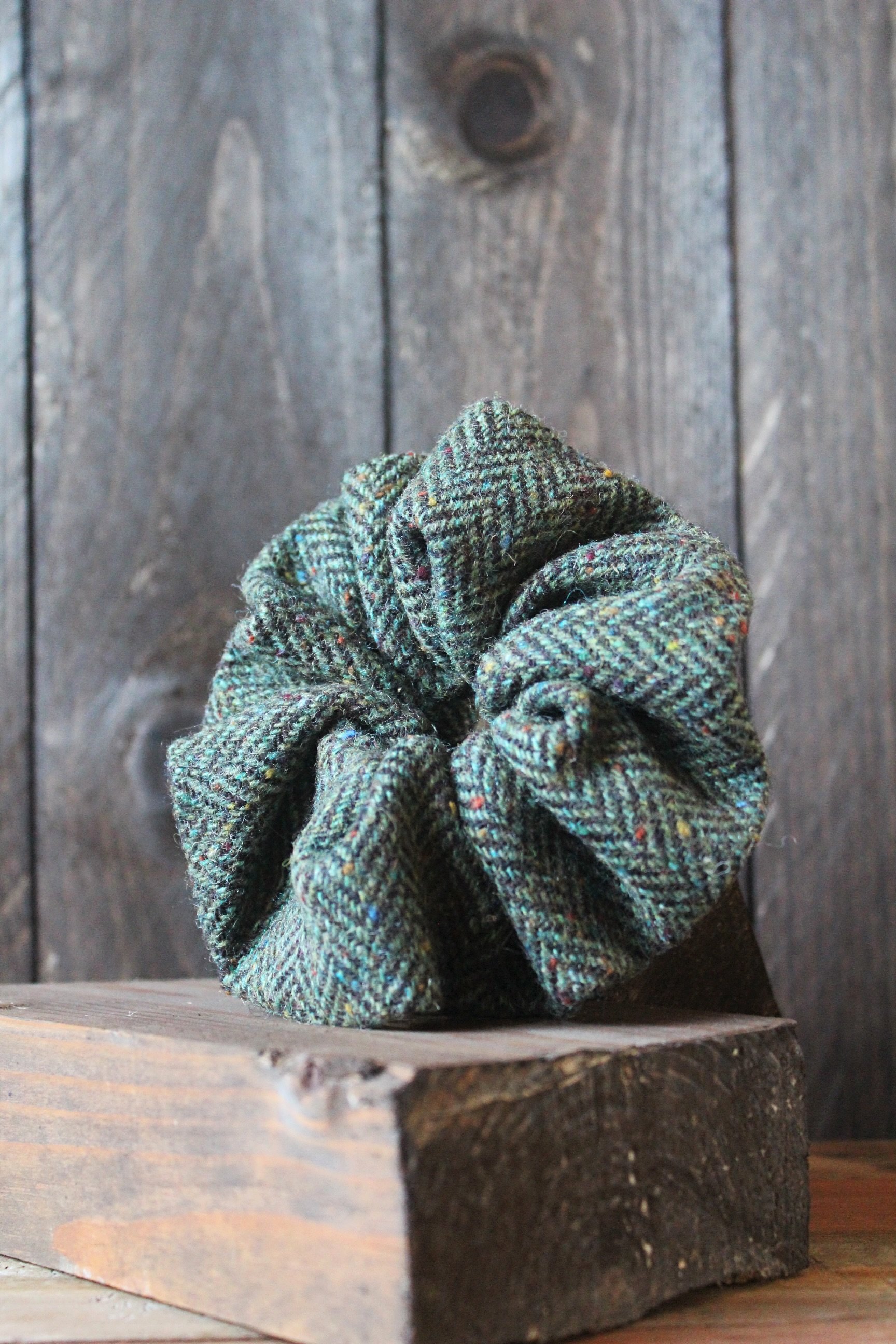 ‘Irish Heritage’ Tweed Scrunchie
