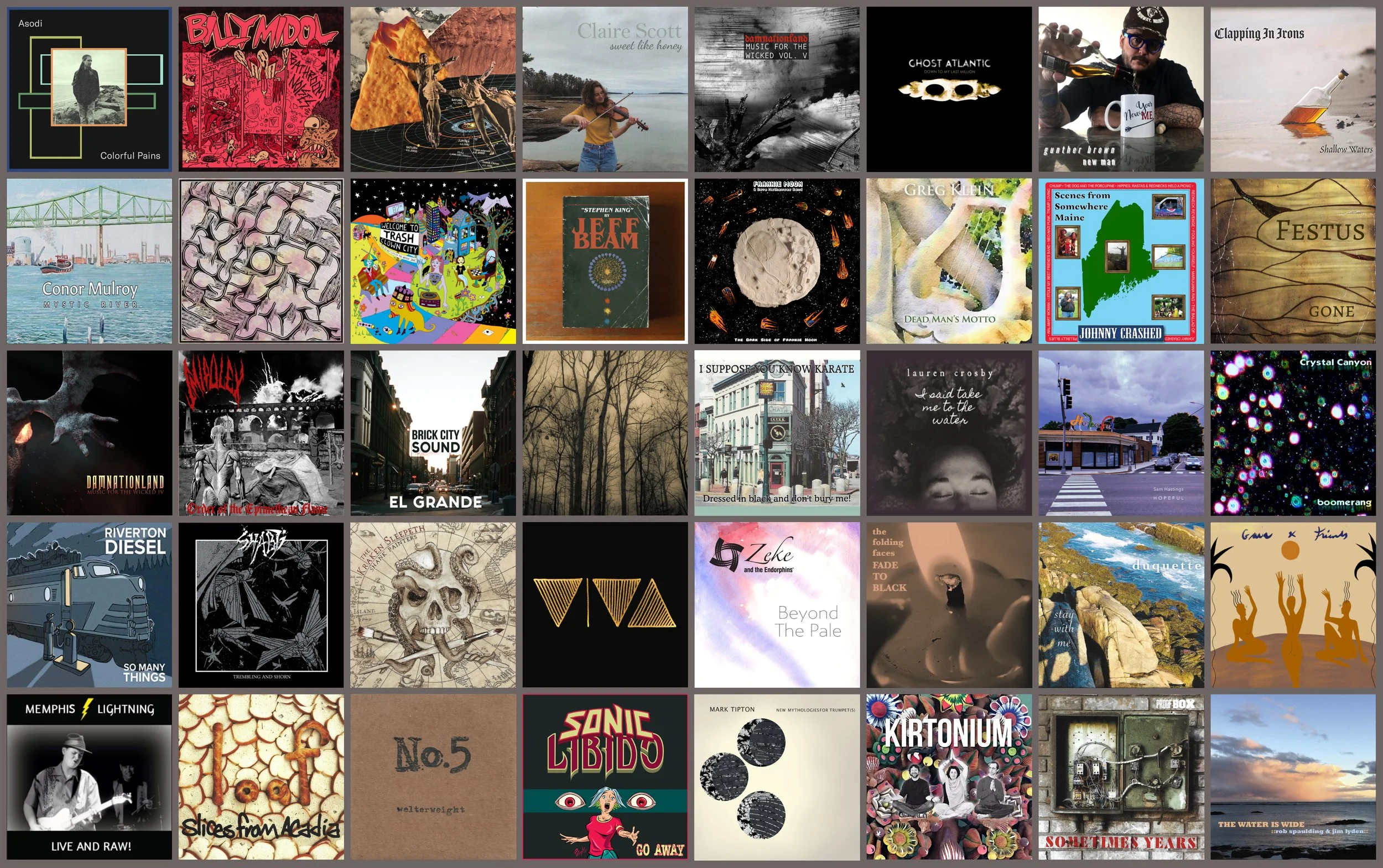 2019 Records from Acadia