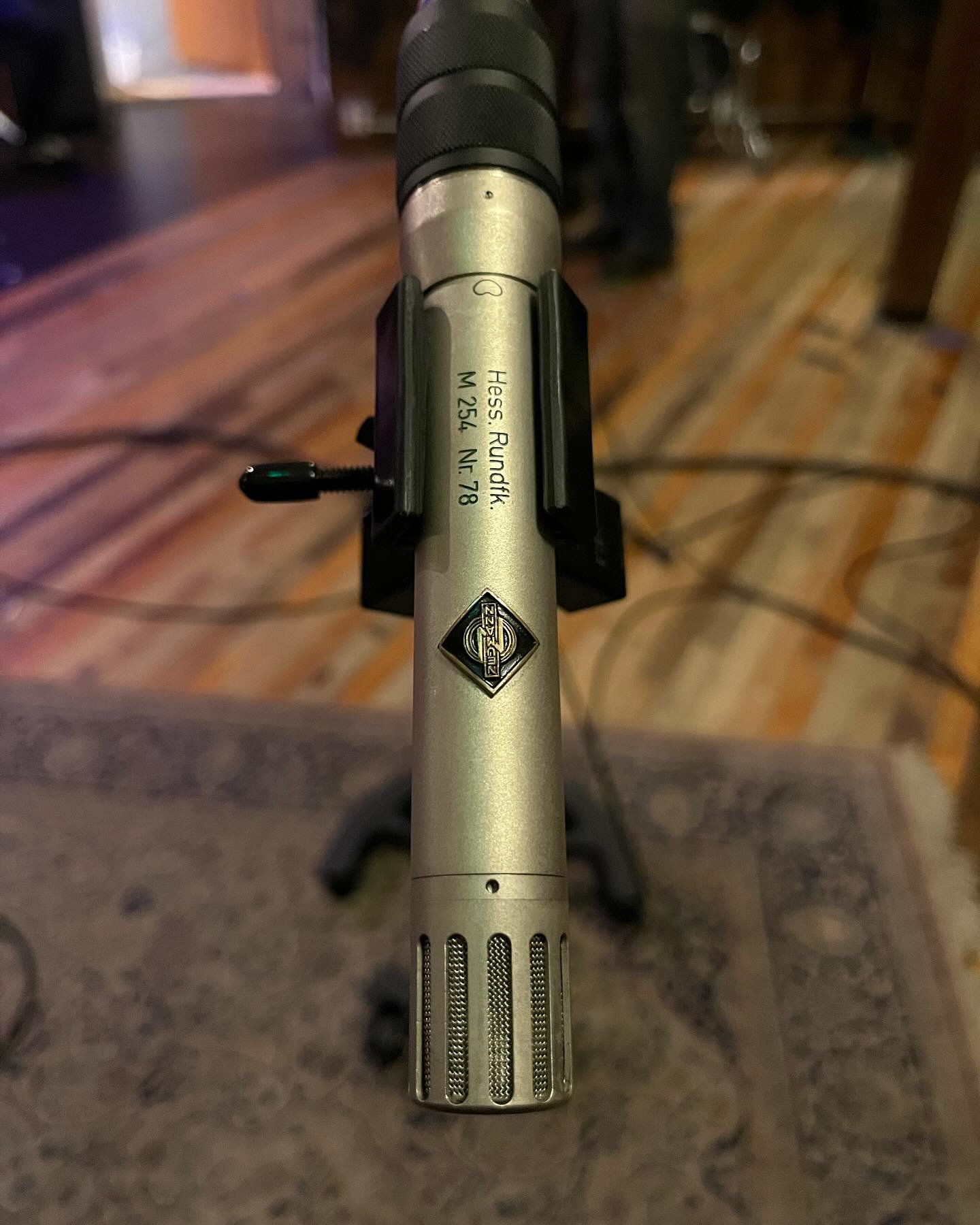 Loving the view from my desk today #KM254 #vintageking #masteringlabs