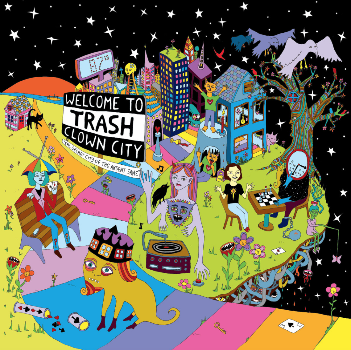 Welcome to Trash Clown City, the Secret City of the Absent Sane - The Bumbling Woohas