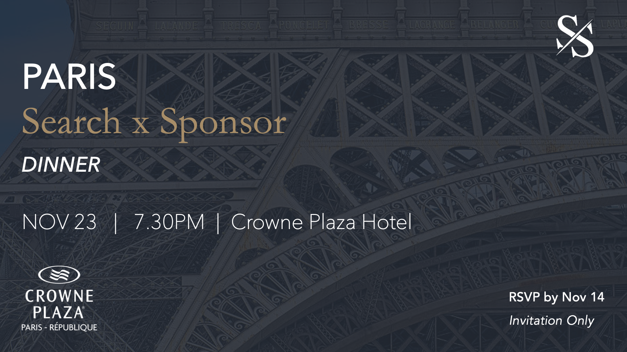 Search x Sponsor Paris NOV 2022