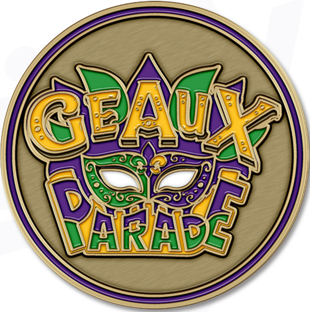 Geaux Parade Doubloon