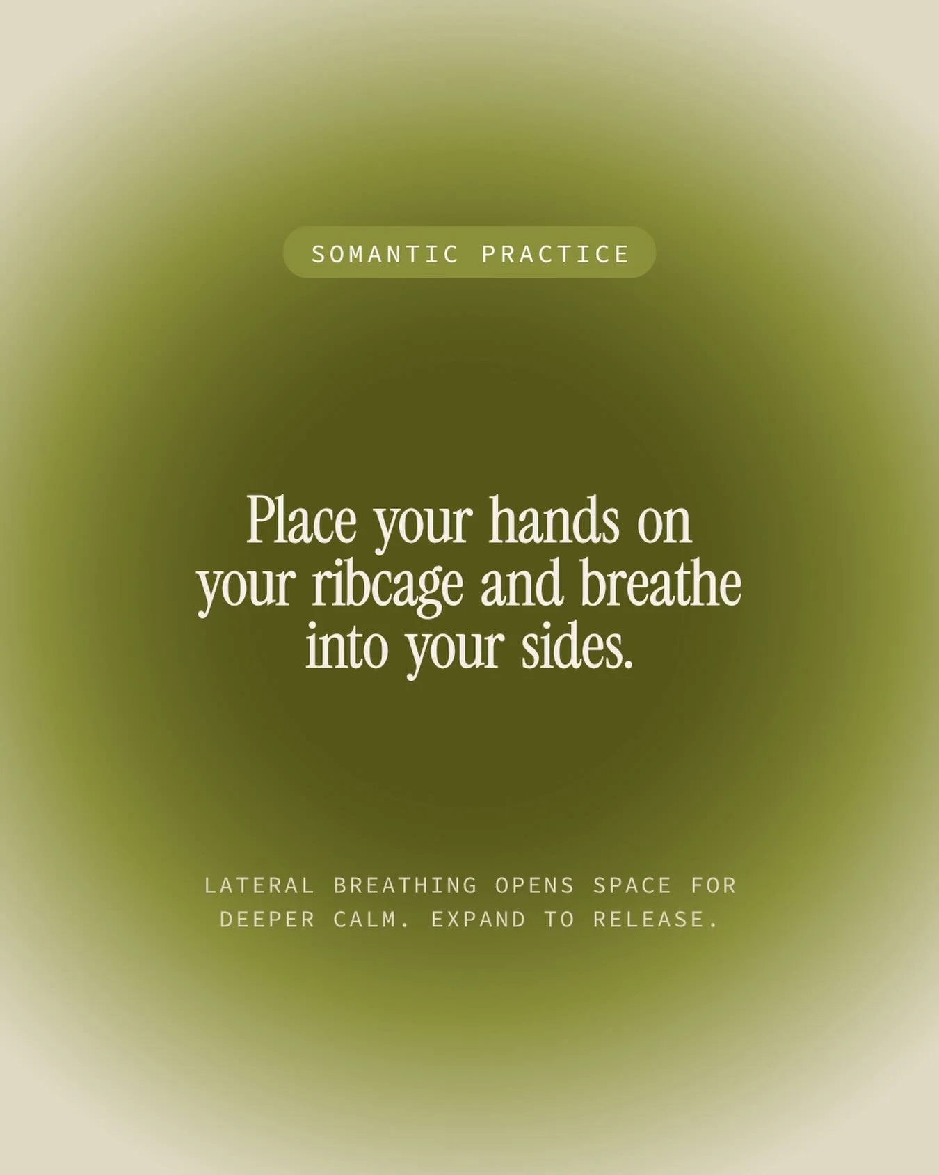Did you know it takes one conscious breath to single safety to your body! 

I invite you to close down your eyes, place your hands on your rib cage, take a big breath into your belly, feeling your ribs expand&hellip; then open your mouth and take a b