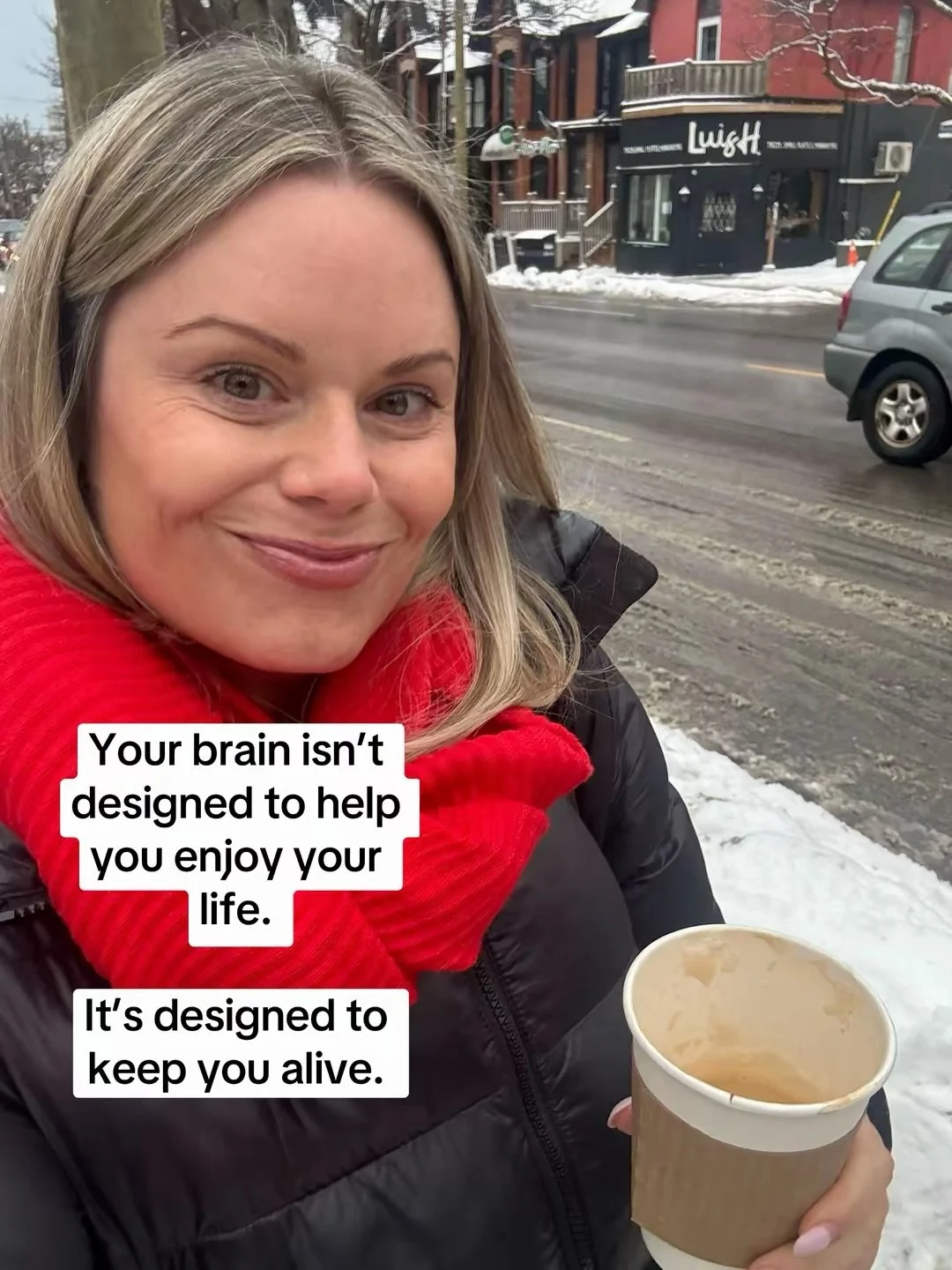 Your brain isn&rsquo;t built for happiness.
It&rsquo;s built for survival.

So if you&rsquo;re constantly noticing what&rsquo;s wrong, missing, or not enough&hellip;
Well that&rsquo;s the brain&rsquo;s job!

But it also means this:

If you don&rsquo;