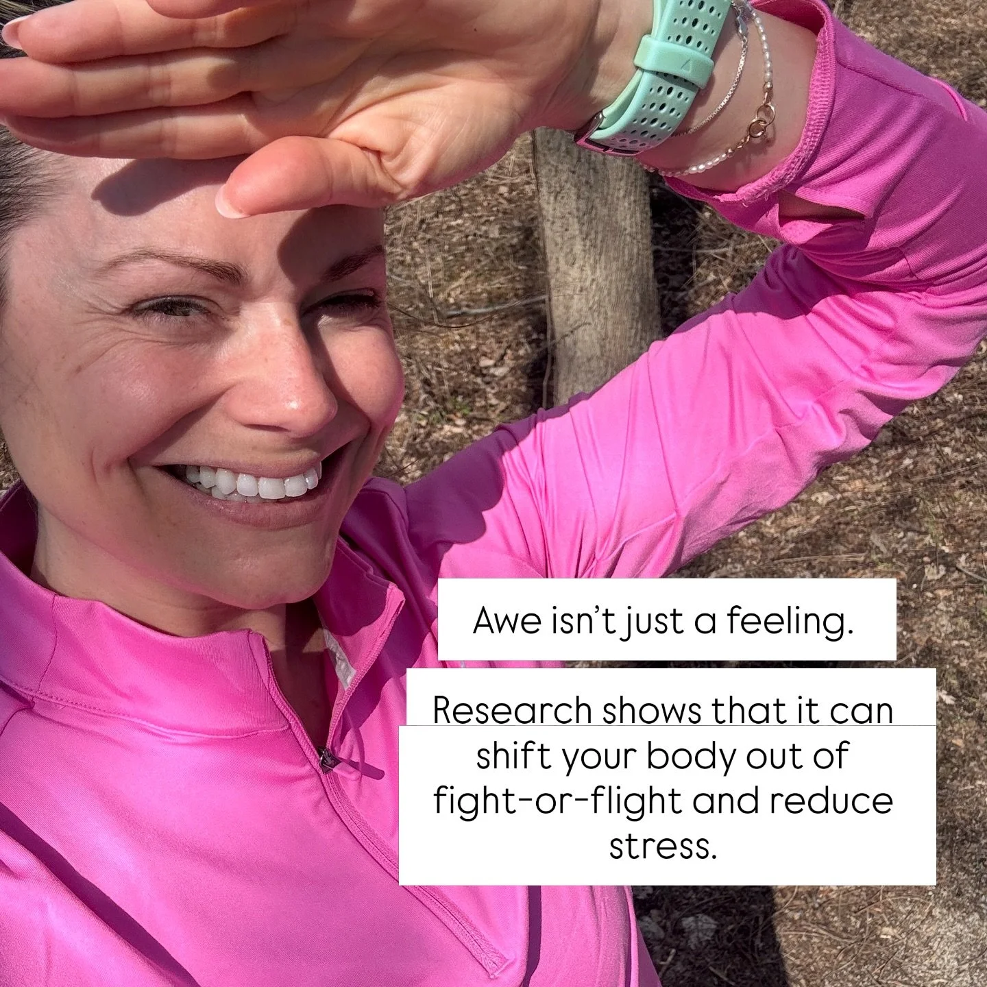 Awe, wonder, curiosity. Simple things that we take for granted sometimes but the very things that elicit some pretty positive emotions. 

Awe is one of the fastest ways to actually slow down your mind, regulate your body, and reconnect to meaning and