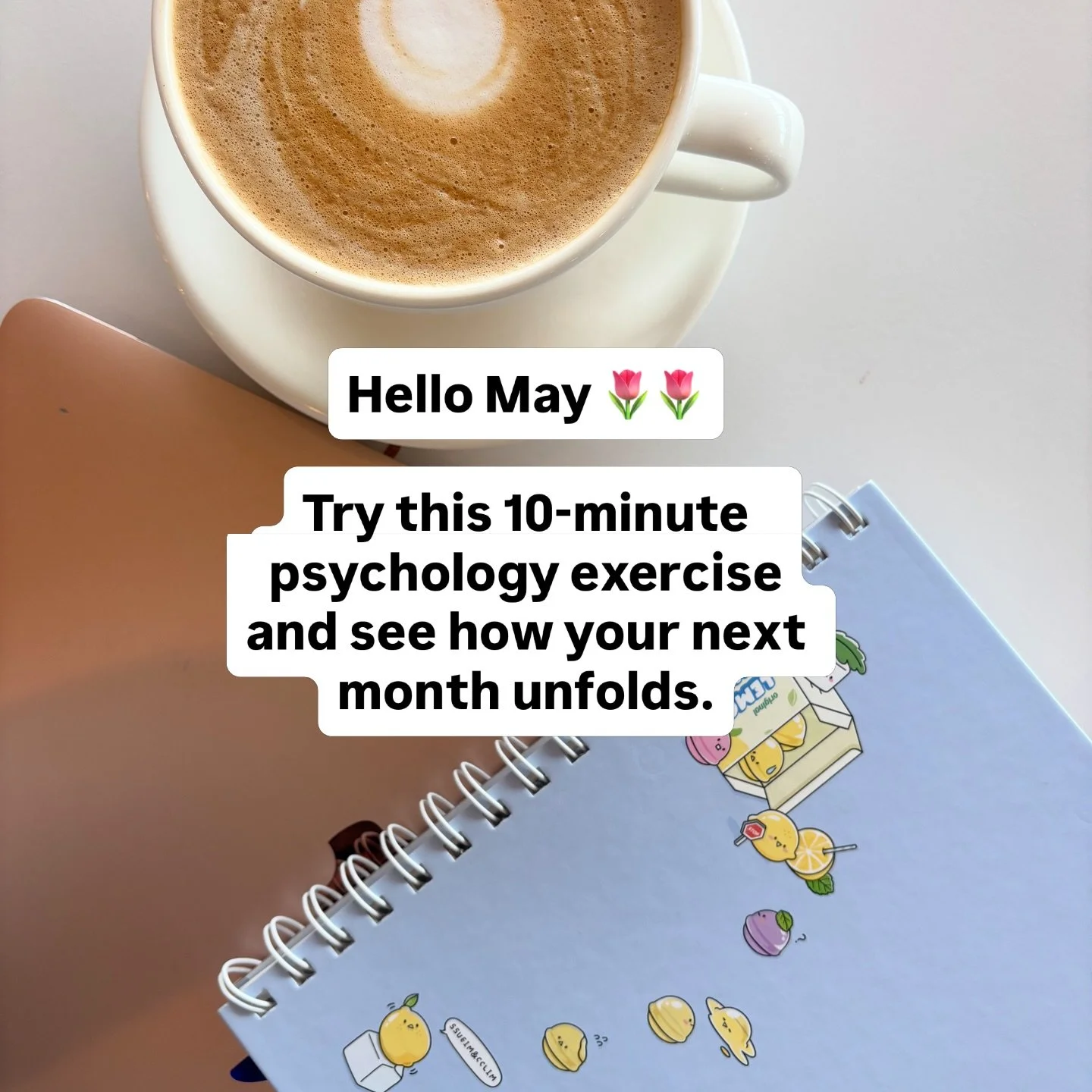 Hello May!

I love doing this exercise. It isn&rsquo;t about perfection, it&rsquo;s about intention. 

When you create a clearer mental picture of where you&rsquo;re going, your brain starts noticing opportunities, and behaviors that align with it.


