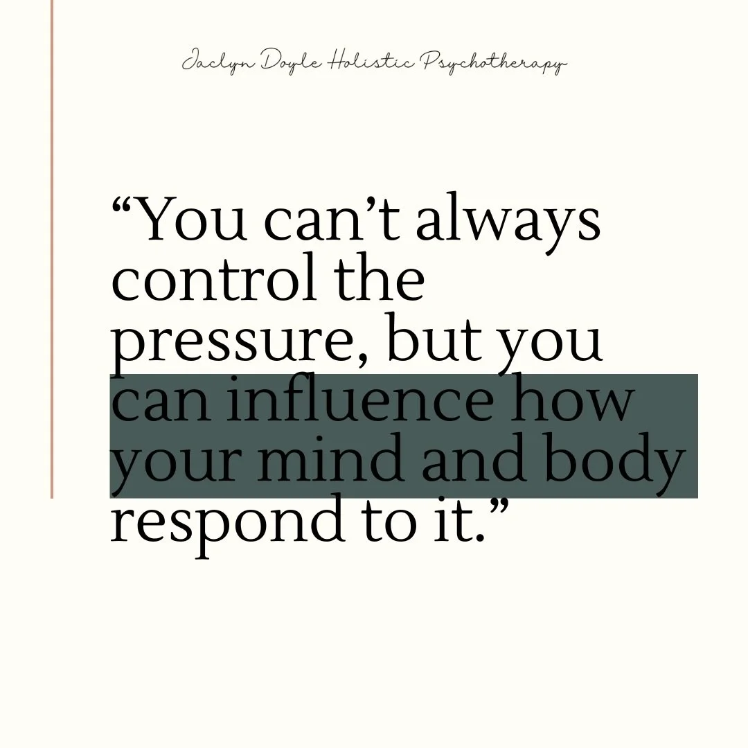 Your reminder that the goal isn&rsquo;t to eliminate stress. 

The goal is to understand it well enough that it stops negatively impacting your life. 

Stress isn&rsquo;t always the problem. Sometimes, it&rsquo;s our relationship to stress, the stori