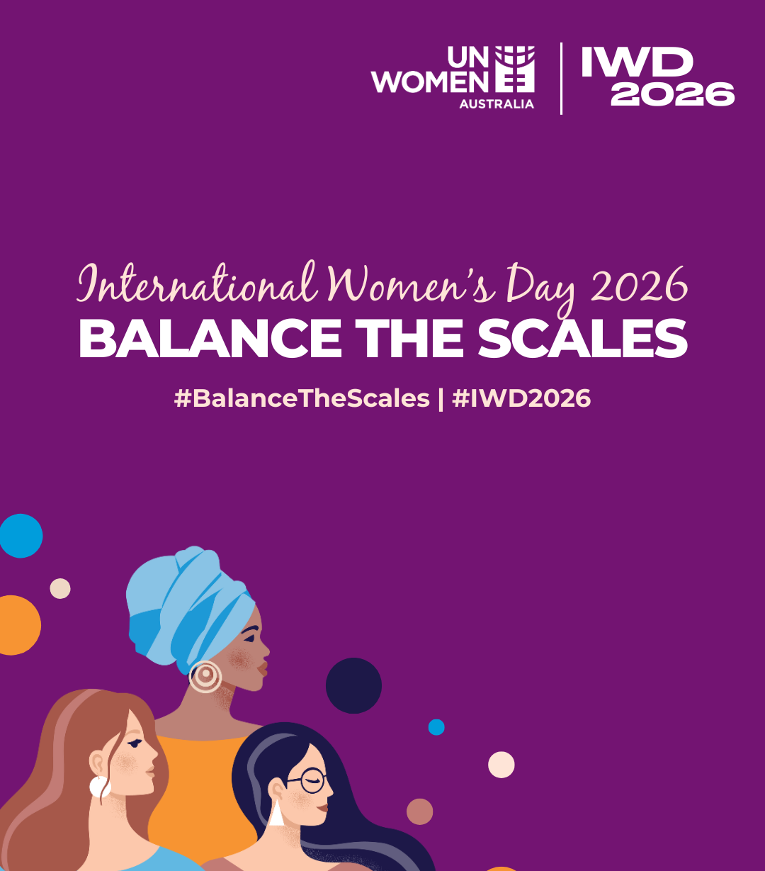 INTERNATIONAL WOMENS DAY ‘Balancing the scales.’