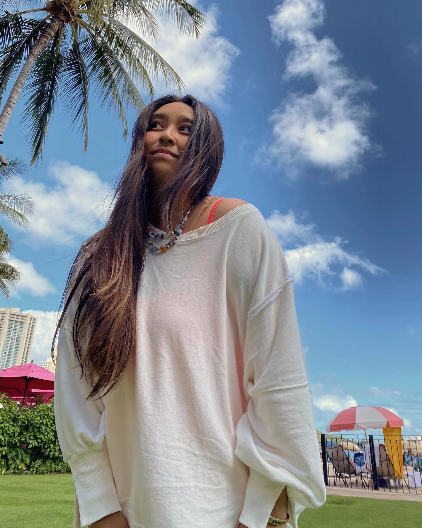 as good as it gets 🌴🤍⛱️
