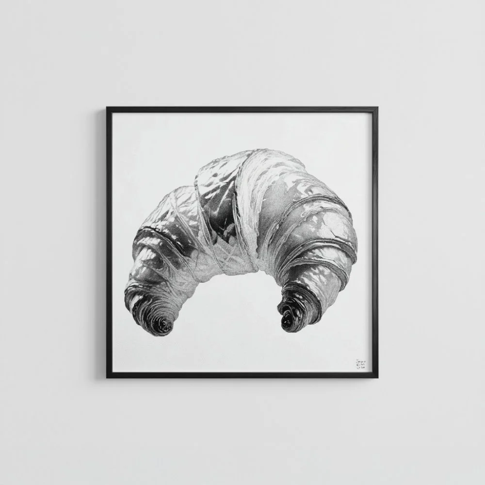 Food_Inked_Croissant_Framed Image.jpg