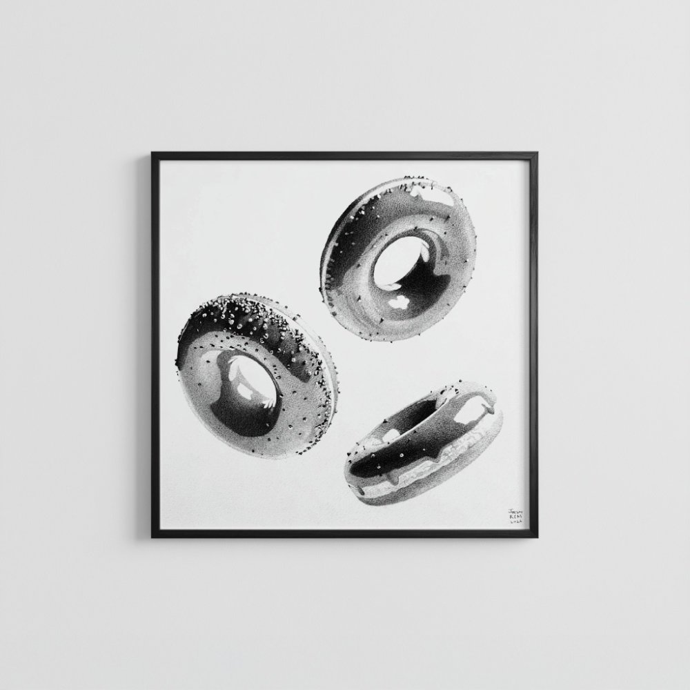 Food_Inked_Donuts_Framed Image.jpg