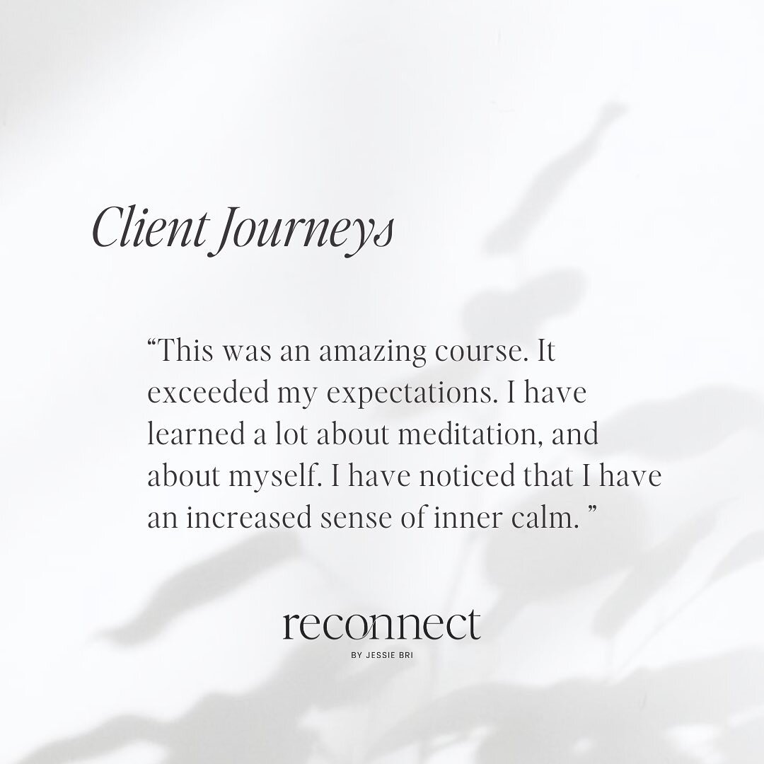 Past participants of the meditation program share their experience. 🤍 Swipe to read through. 

#meditation #selfguided #meditationprogram