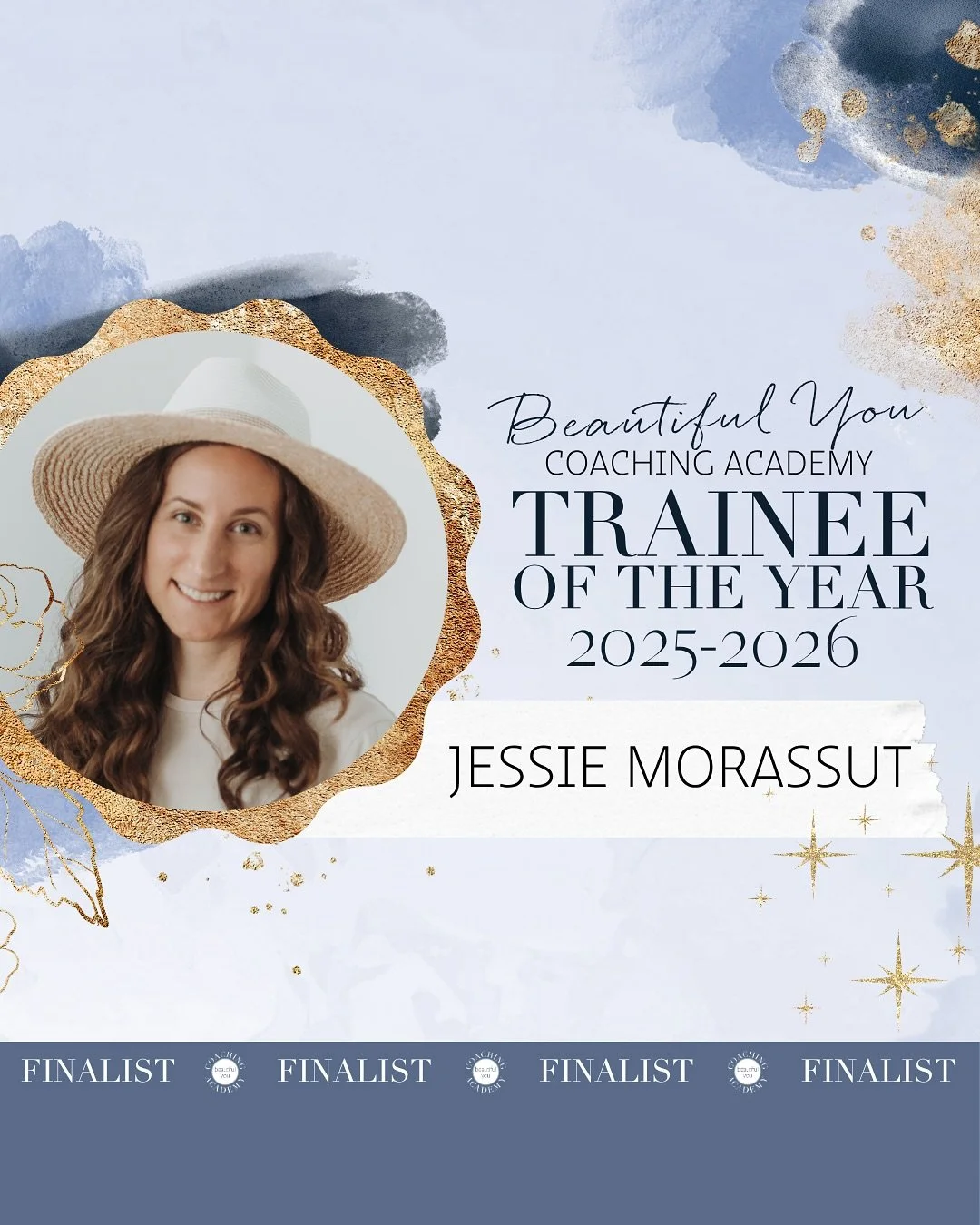 What an absolute joy to be nominated as a finalist for trainee of the year &mdash; thank you @bycacademy for this honour. 😌🥰

Celebrating each and every single one of my fellow coaching trainees who chose to step into their magic and make this worl