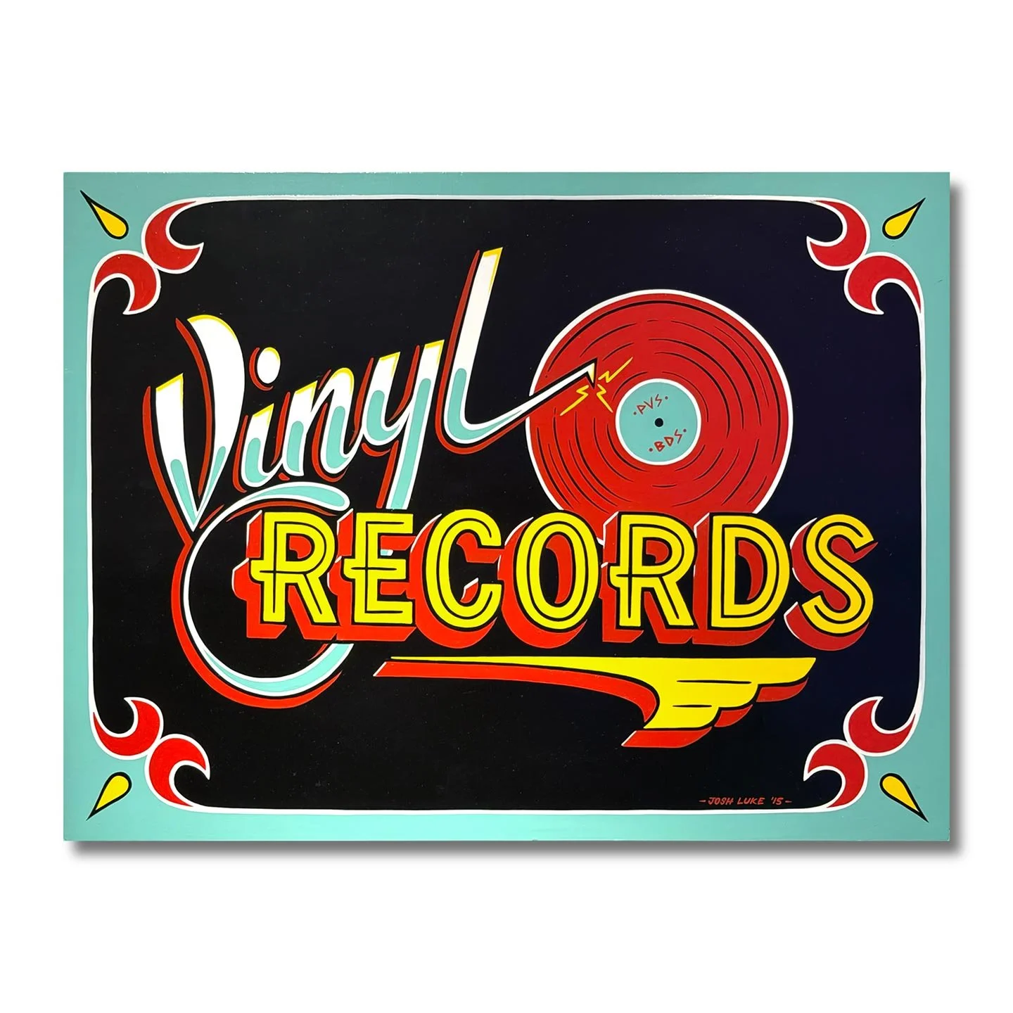 Best Dressed Signs "Vinyl Records"