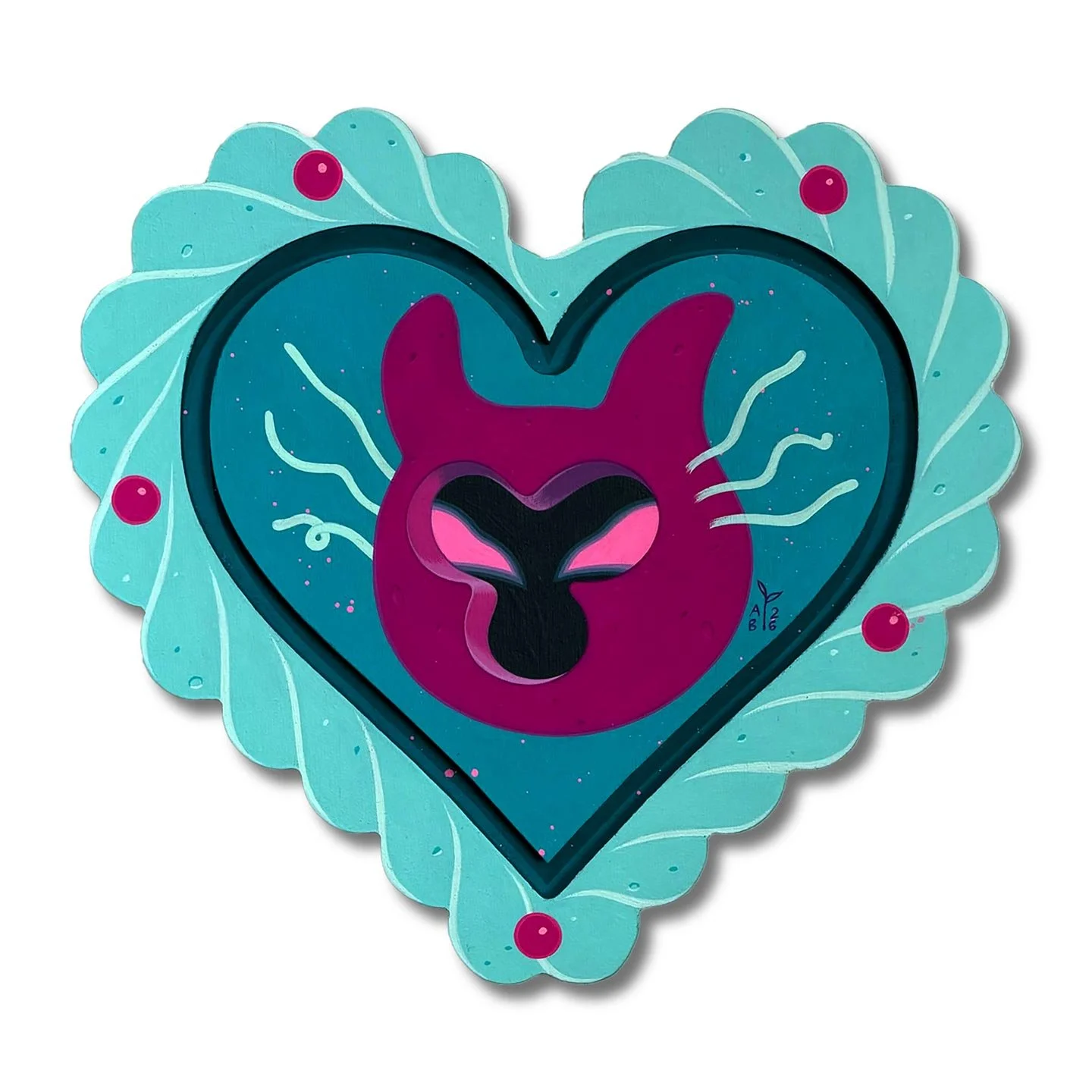 Allison Bamcat "Velmet Purquoise"