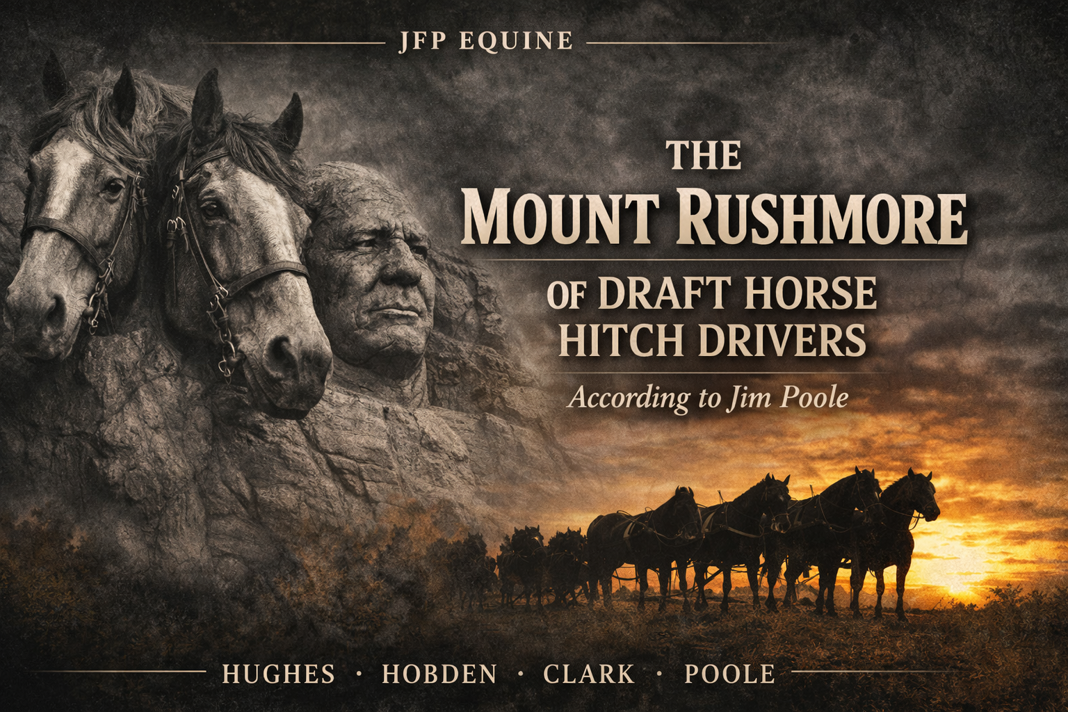 The Mount Rushmore of Draft Horse Hitch Drivers
