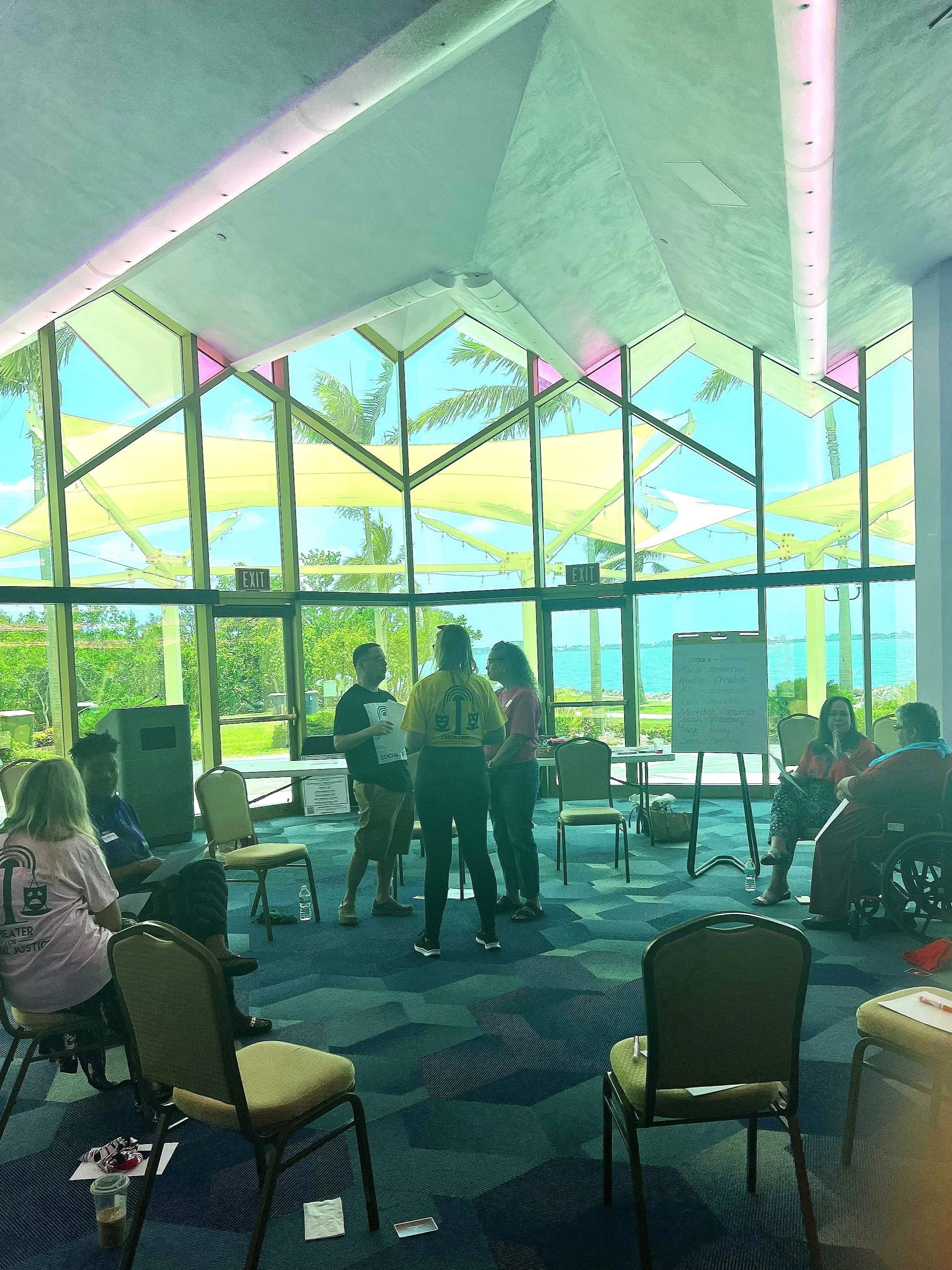 We educated ourselves about human rights that belong to all of us.