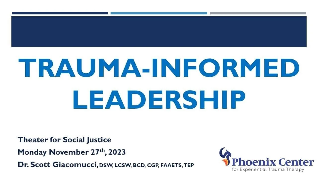 Theater for Social Justice Provides Trauma-Informed Leadership