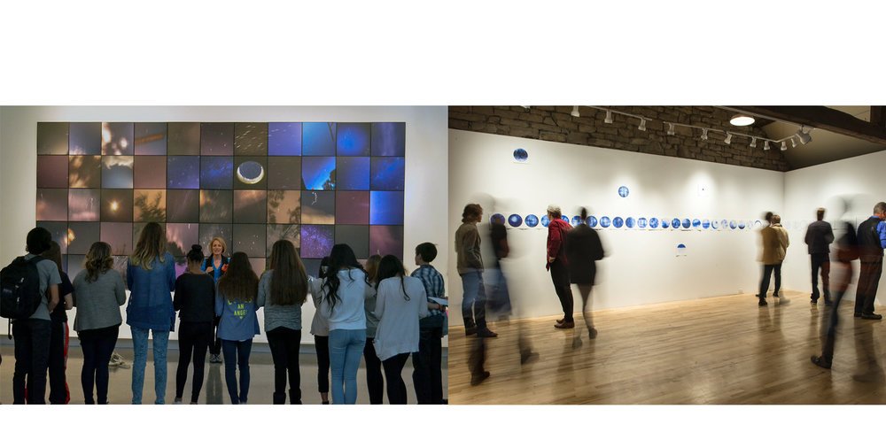 Earthborn: 30 Seconds to 40 Moons Exhibit, USC IGM Art Gallery