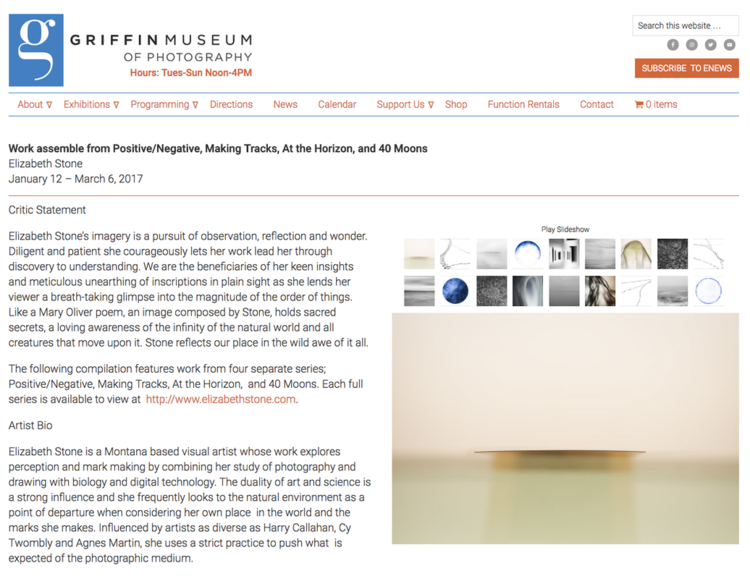 Griffin Museum On-Line Gallery Exhibition