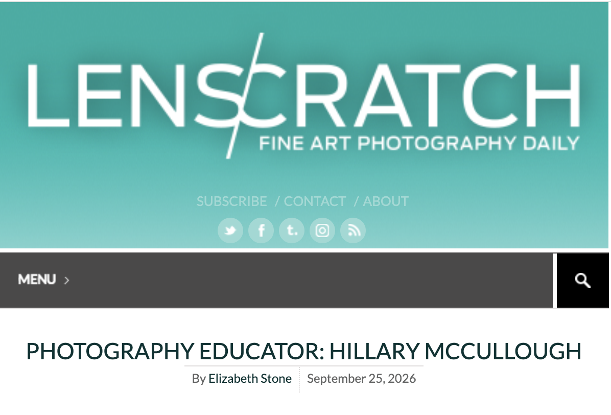Summer/Early Fall Photography Educator Articles on Lenscratch