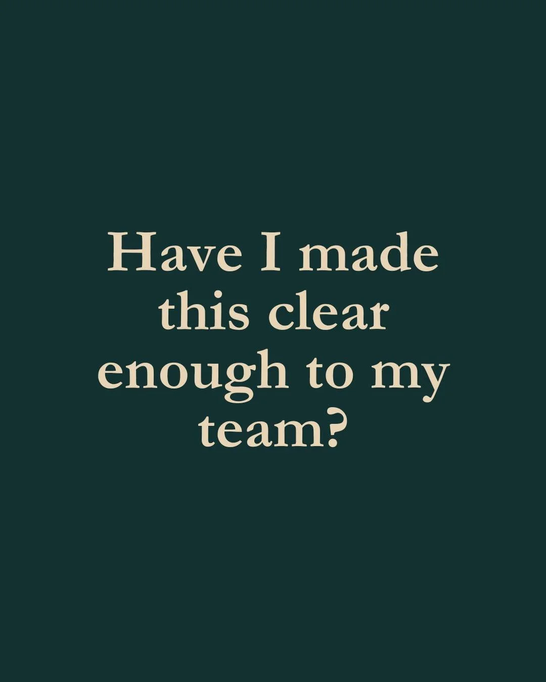 In hospitality, many performance issues aren&rsquo;t about attitude. They&rsquo;re about assumptions.

You don&rsquo;t have a &ldquo;bad team.&rdquo; You might just have some unclear expectations. People can&rsquo;t meet standards they don&rsquo;t kn