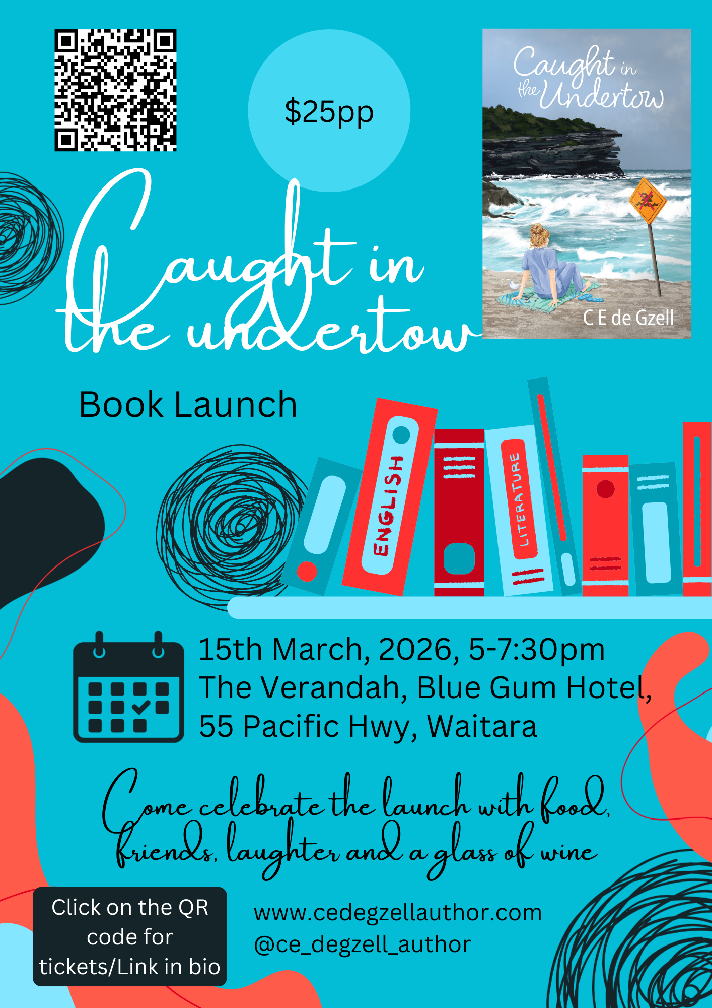 Caught in the Undertow launch party