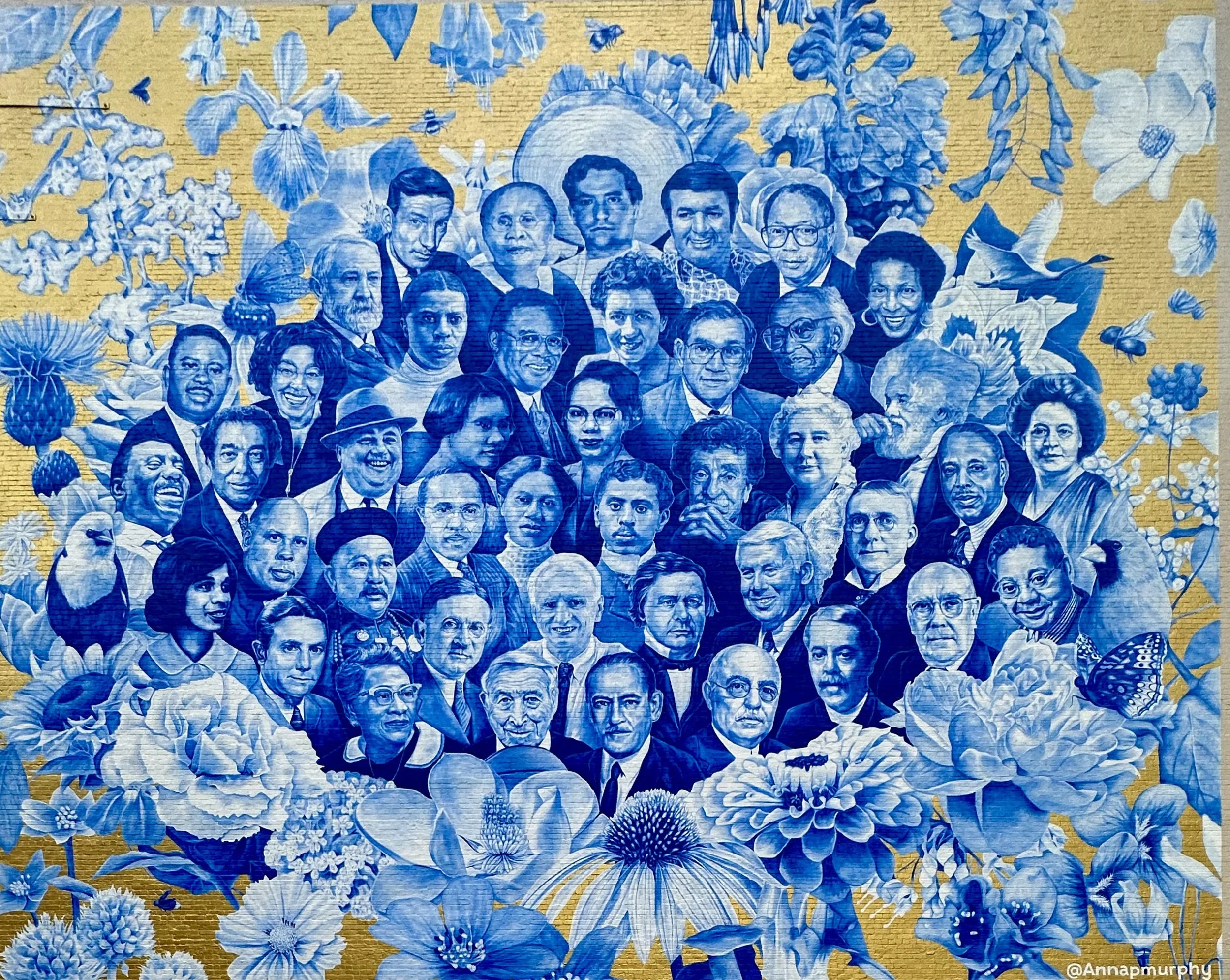 Bicentennial Legends Mural (2023)
48 ft x 60ft
Bicentennial Unity Plaza
Indianapolis, IN
**Served as an apprentice on this project**