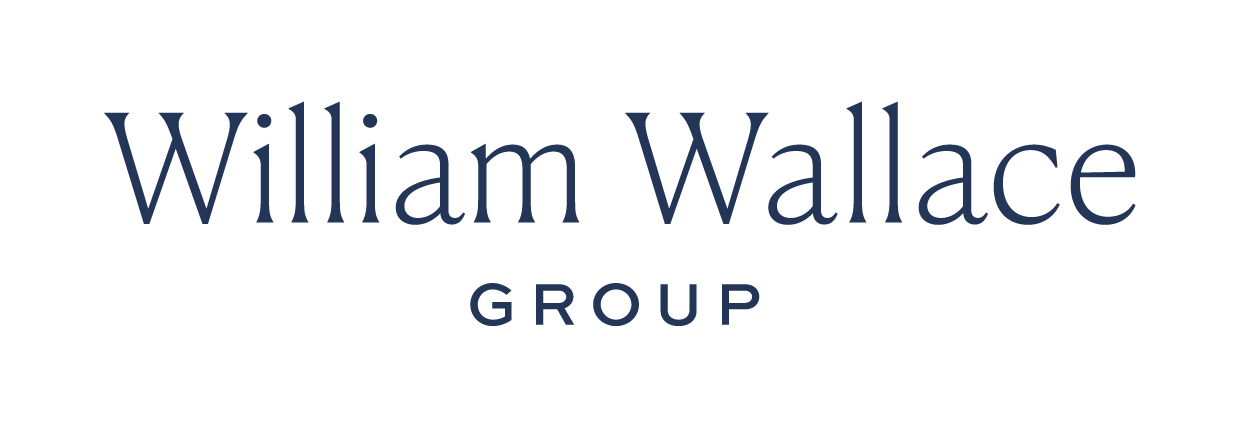William Wallace Group logo with stylized text in blue and black.