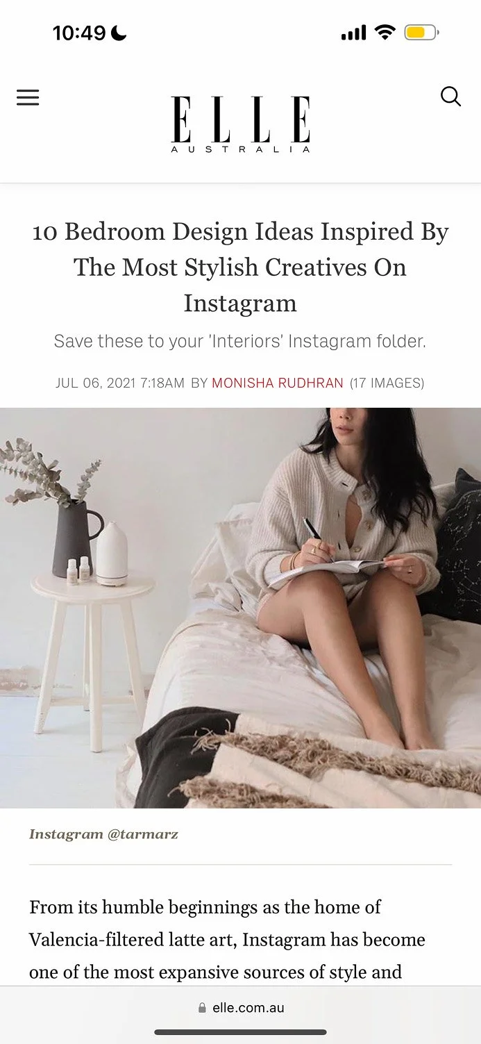 Kristina Vilyams’ work featured on Elle