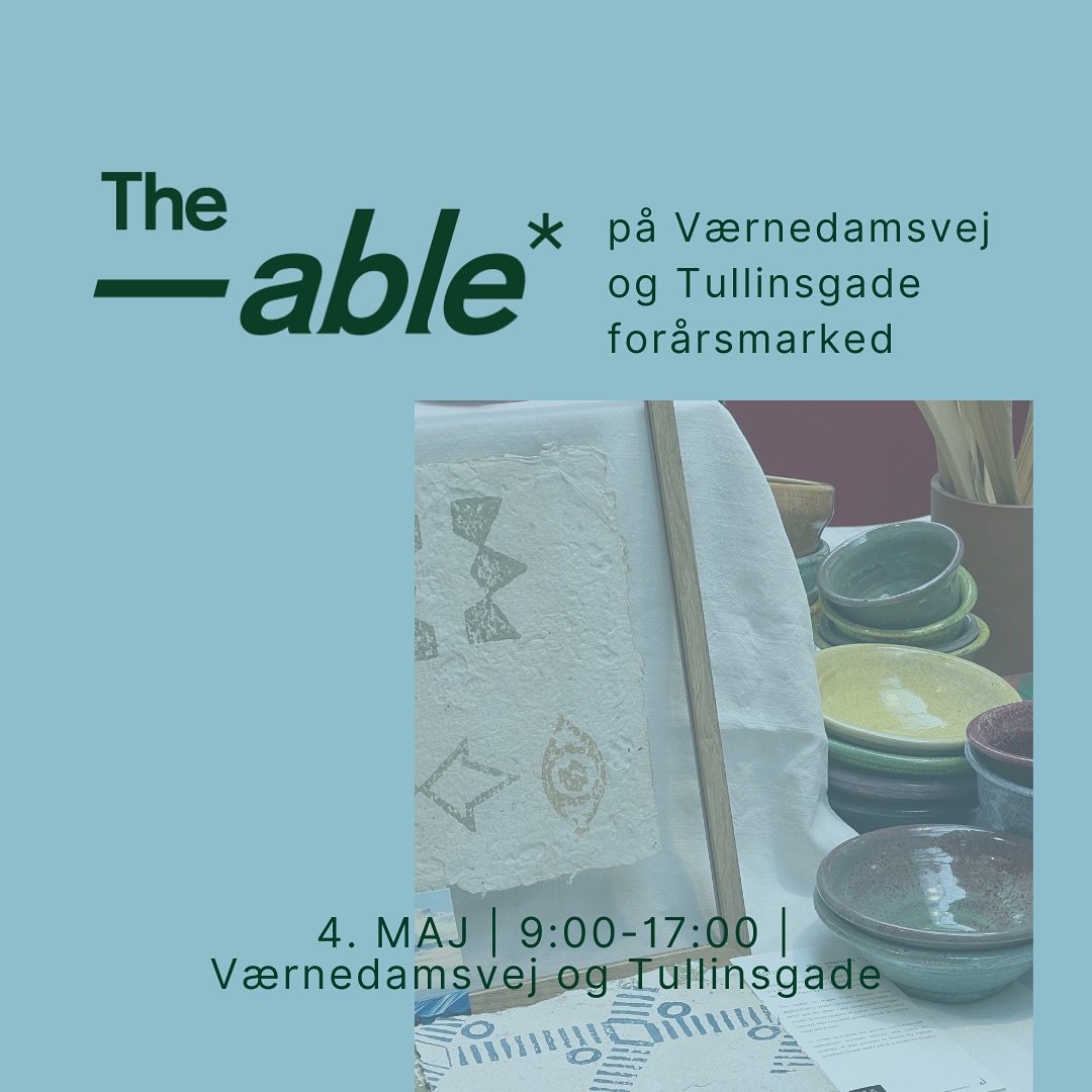 We will be at one of Copenhagen&rsquo;s best spots first weekend of May 🌞✨💓. Hope to see you 🫶

#detskerik&oslash;benhavn #designmarked #v&aelig;rnedamsvej #vaernedamsvejtullinsgademarked #v&aelig;rnedamsvejogtullinsgade #tullinsgade #markedsdagp&