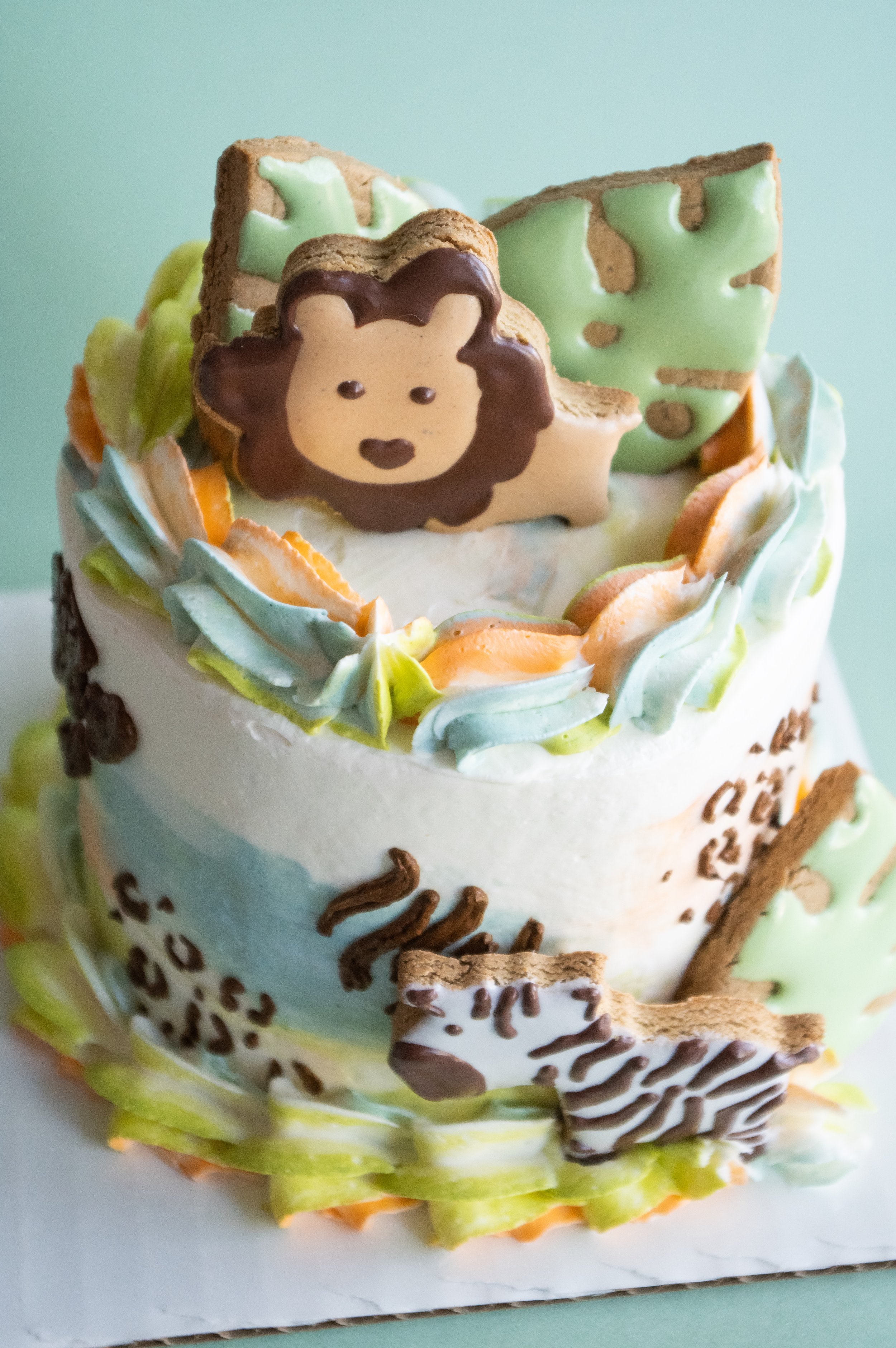 4" Custom Barkday Cake
