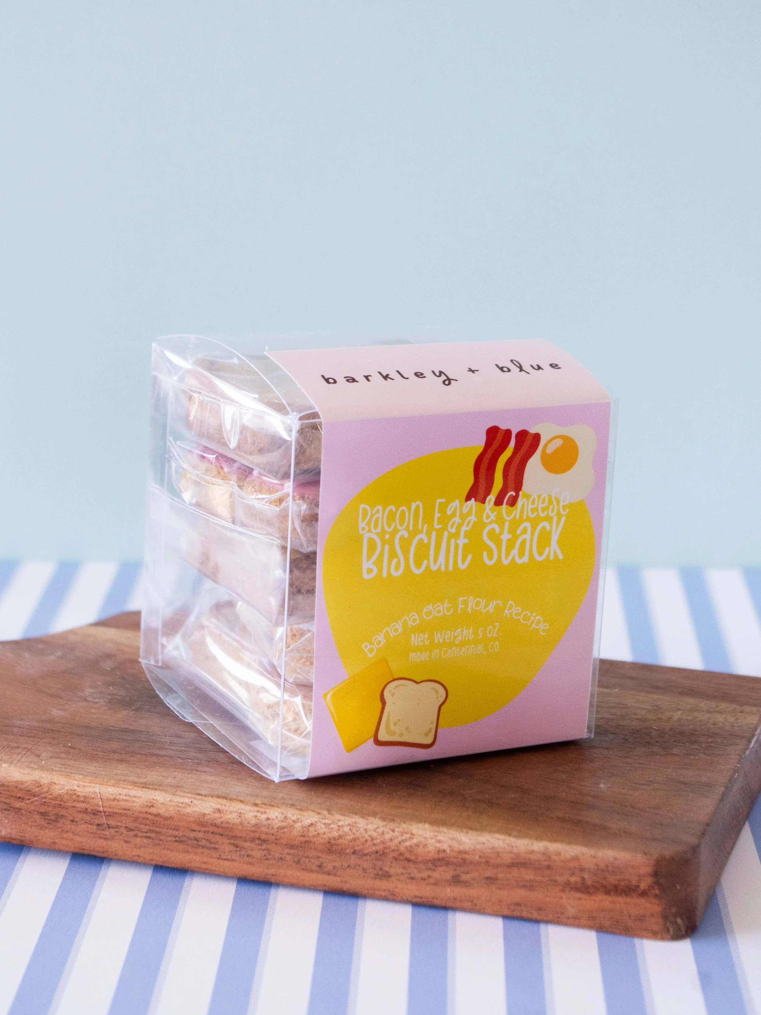 Bacon, Egg & Cheese Stack