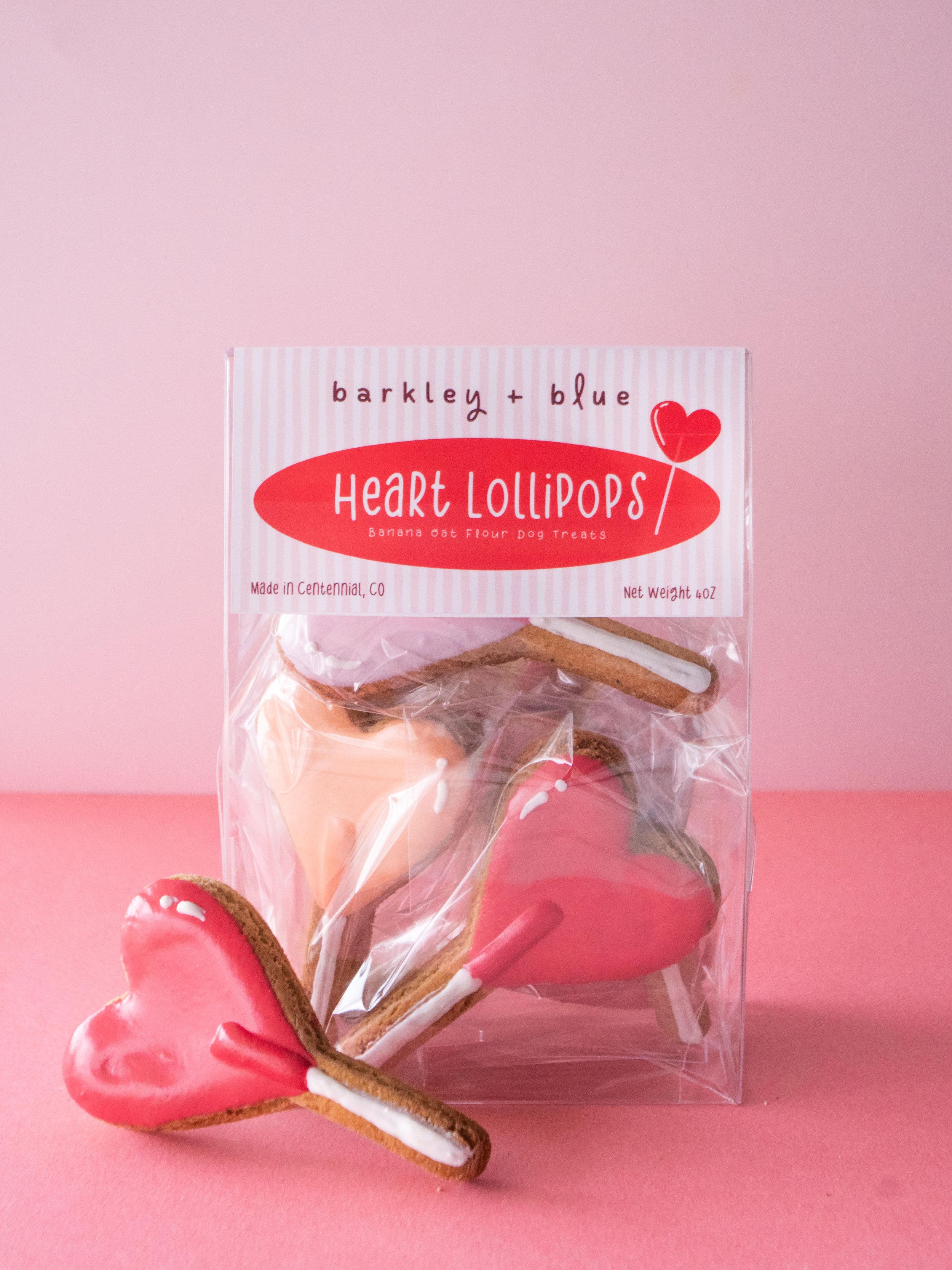 Heart Lollipops