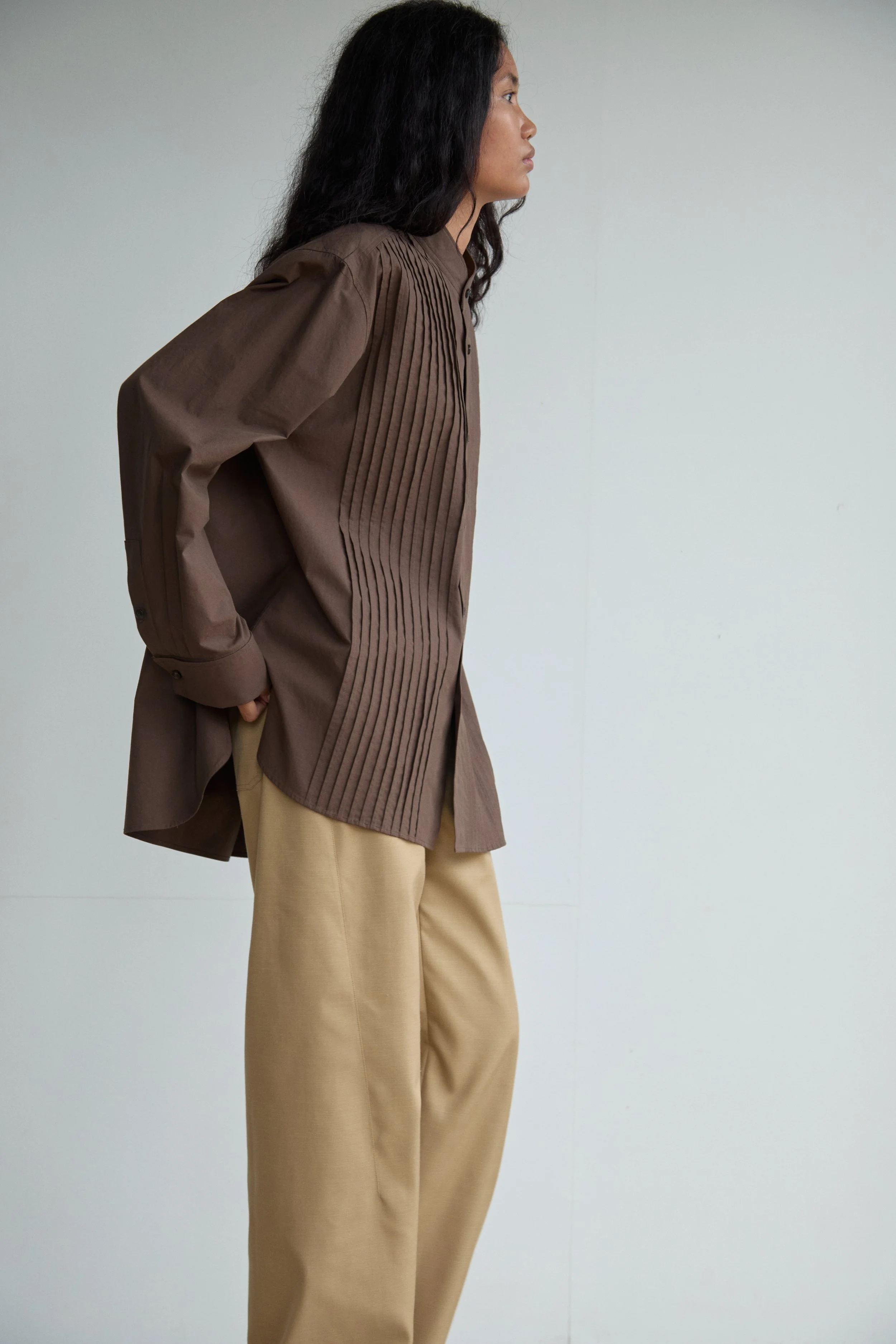 Deon Pintuck Double—Cuff Shirt