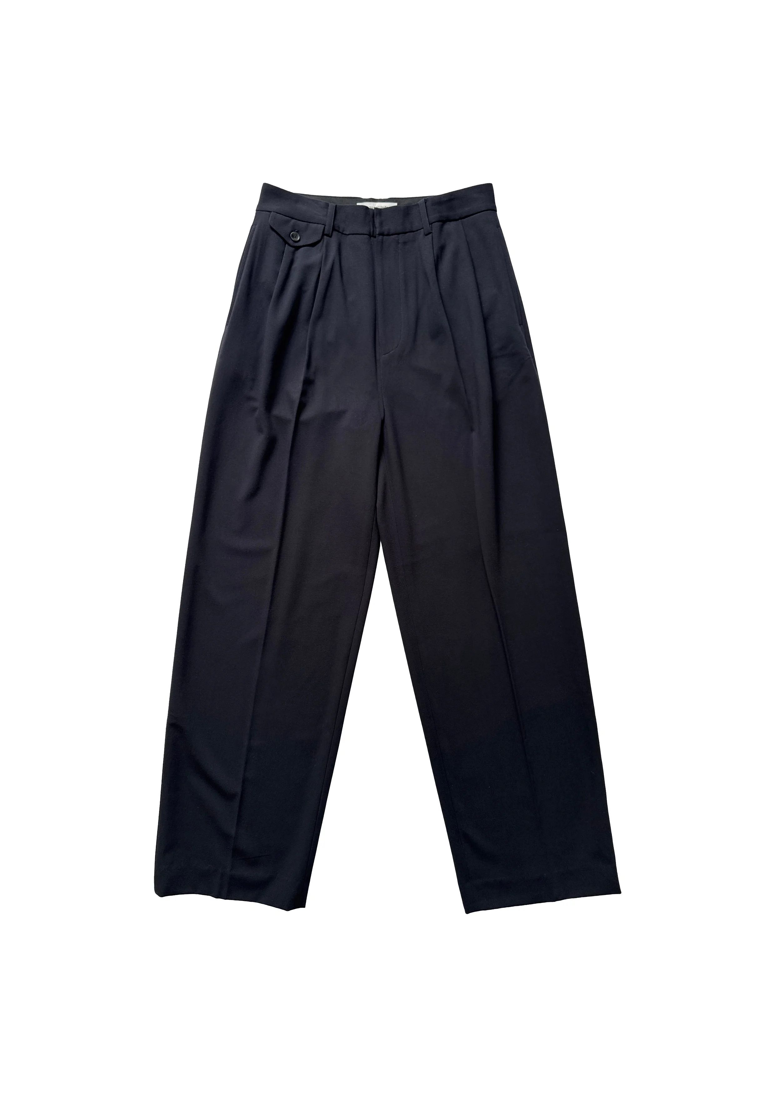 Nº 07 Wide—Leg Wool Blend Trousers