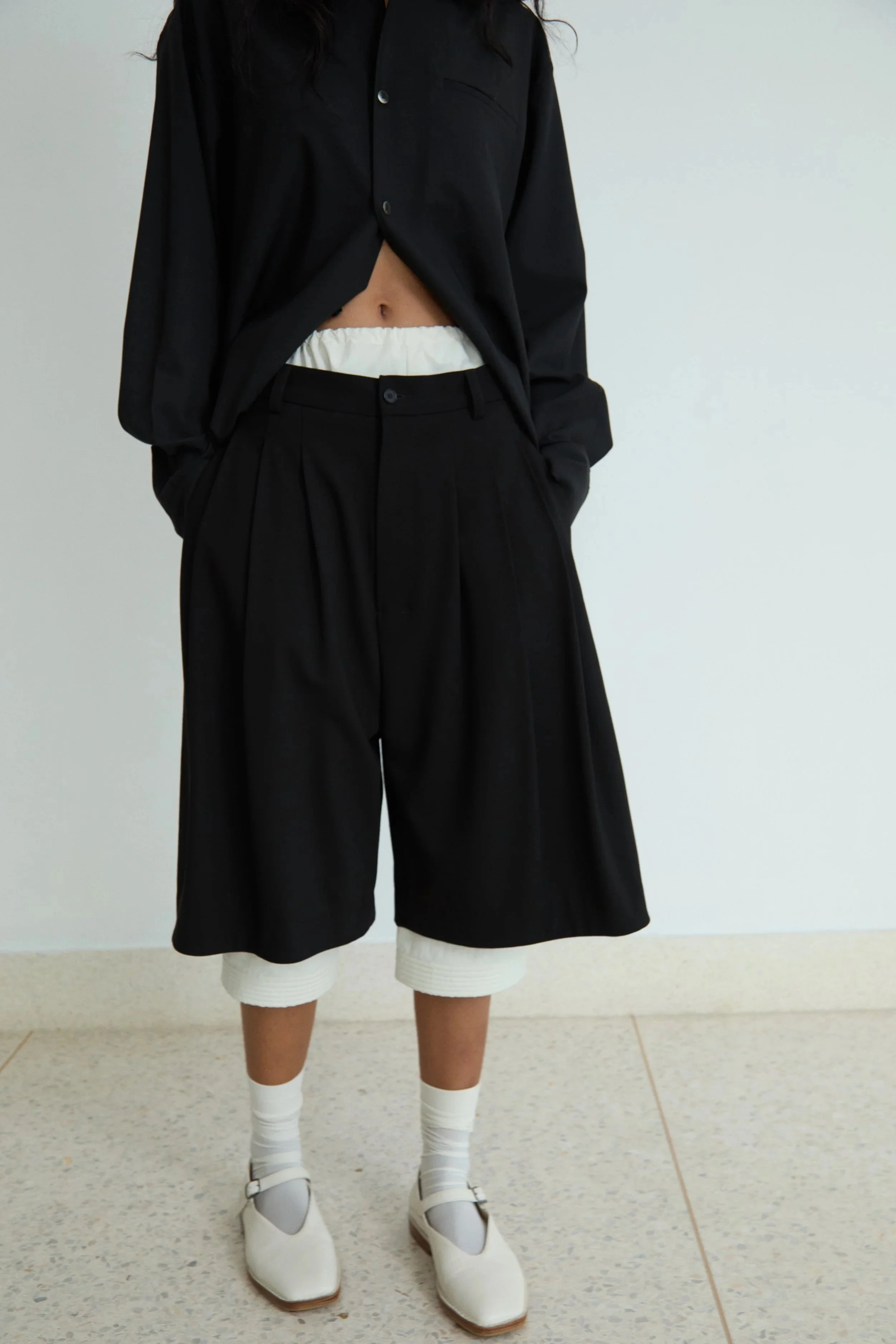 Ezra Pleated Culottes
