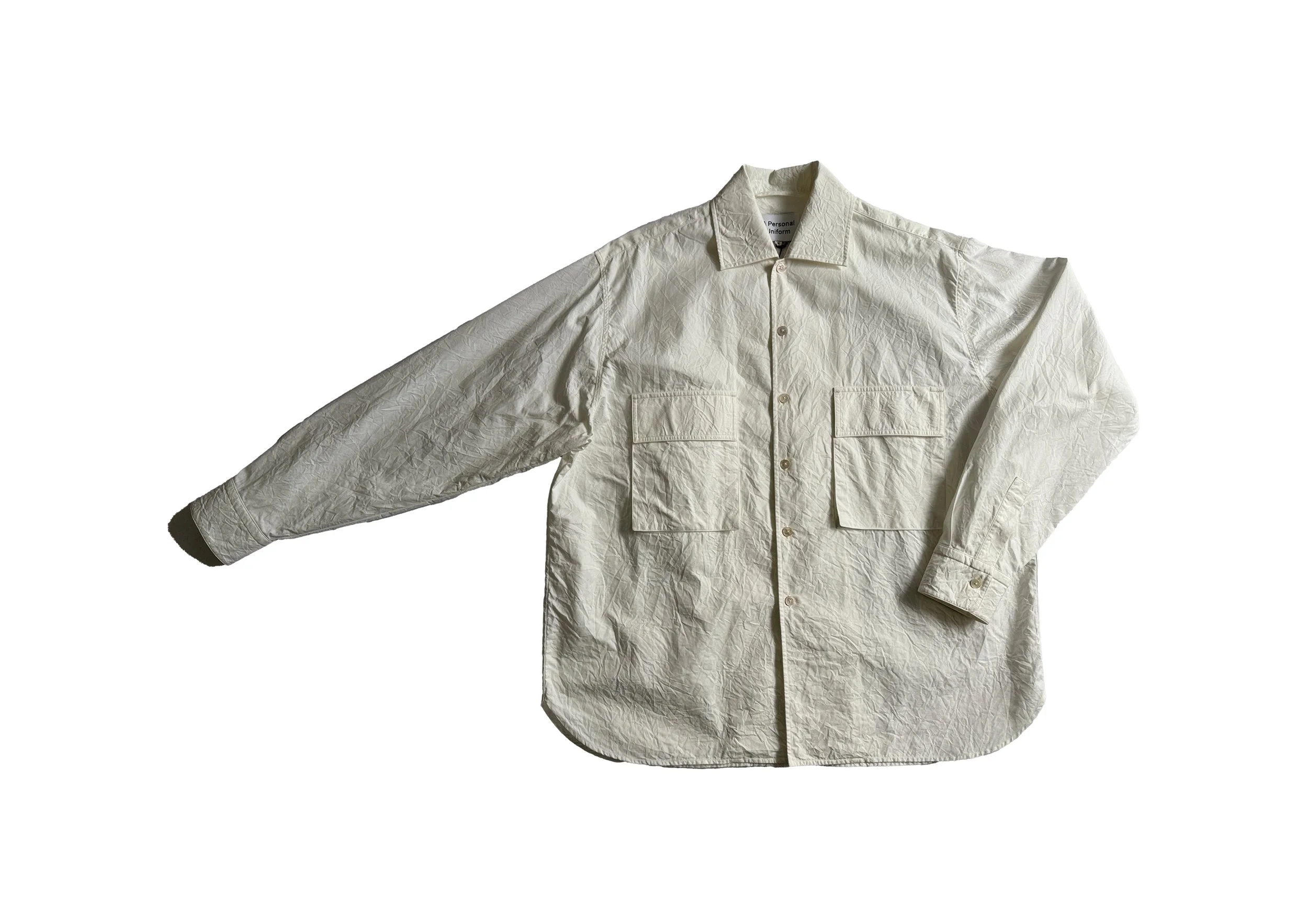 Nº 03 Pocket Crinkled Cotton Shirt