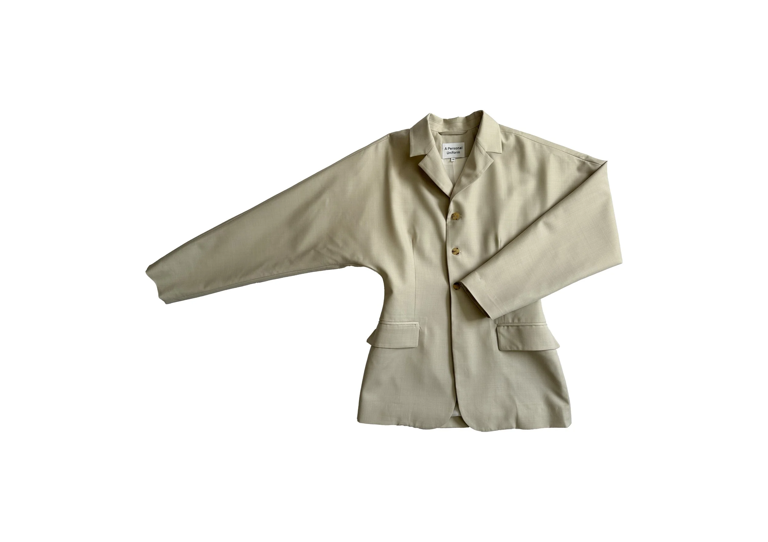 Nº 92 Sculpted Kimono Sleeve Jacket
