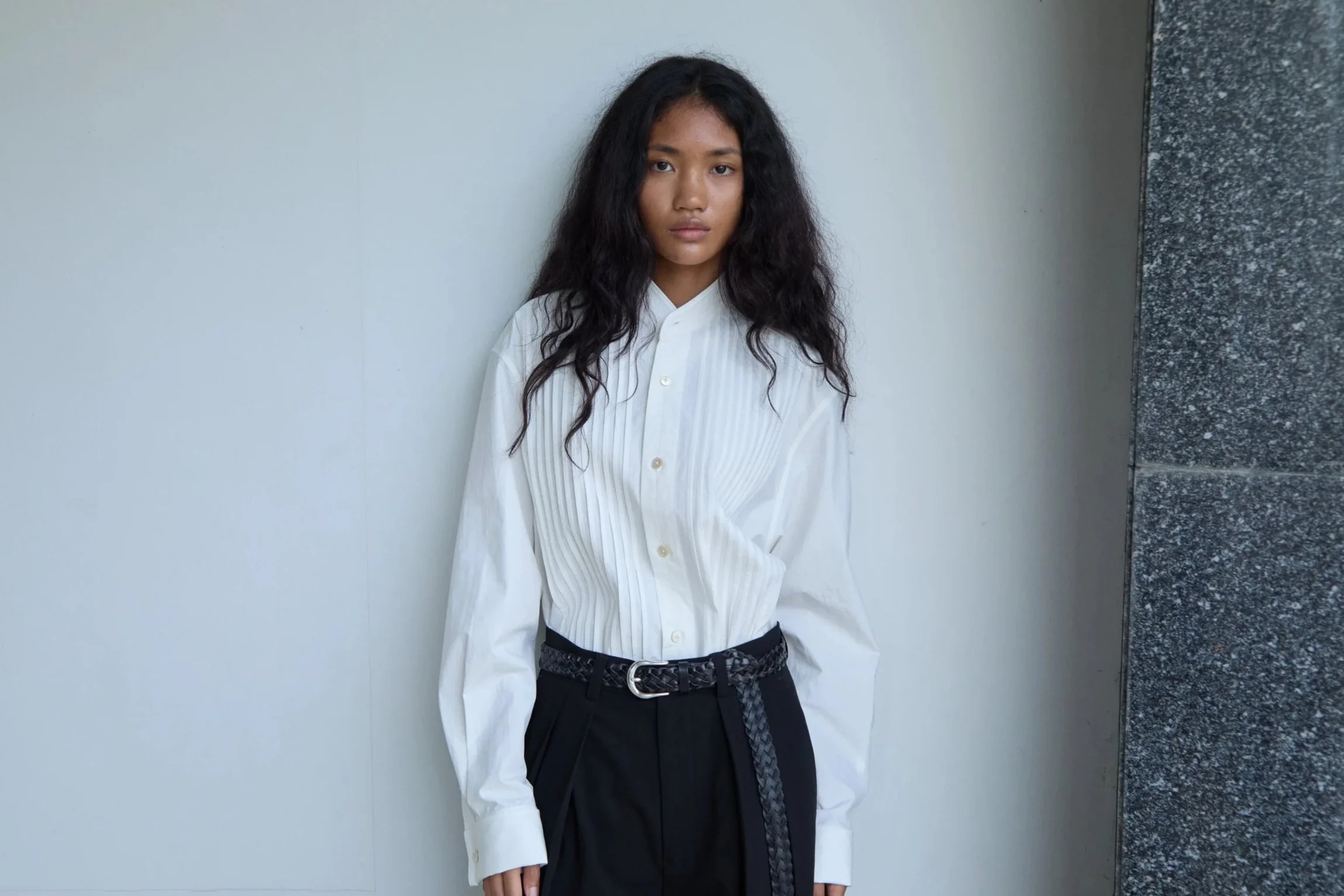 Deon Pintuck Double—Cuff Shirt