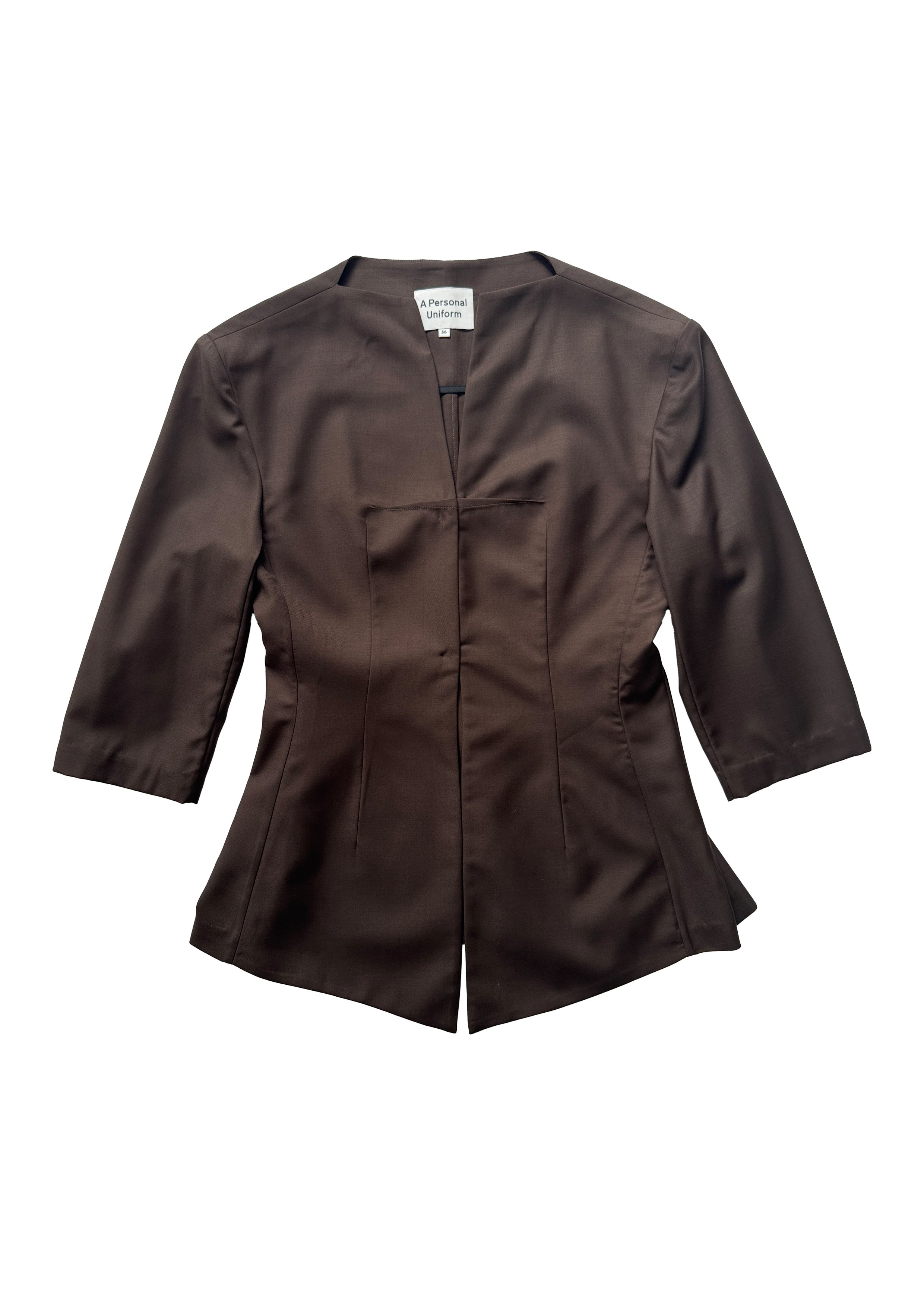 Nº 103 Cropped—Sleeve Blouse